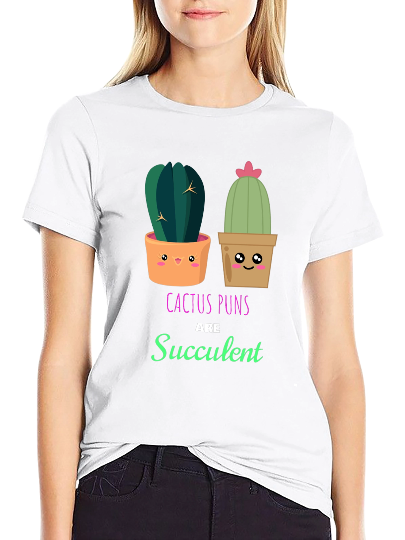 Cactus Pun T-Shirt - Succulent Humor