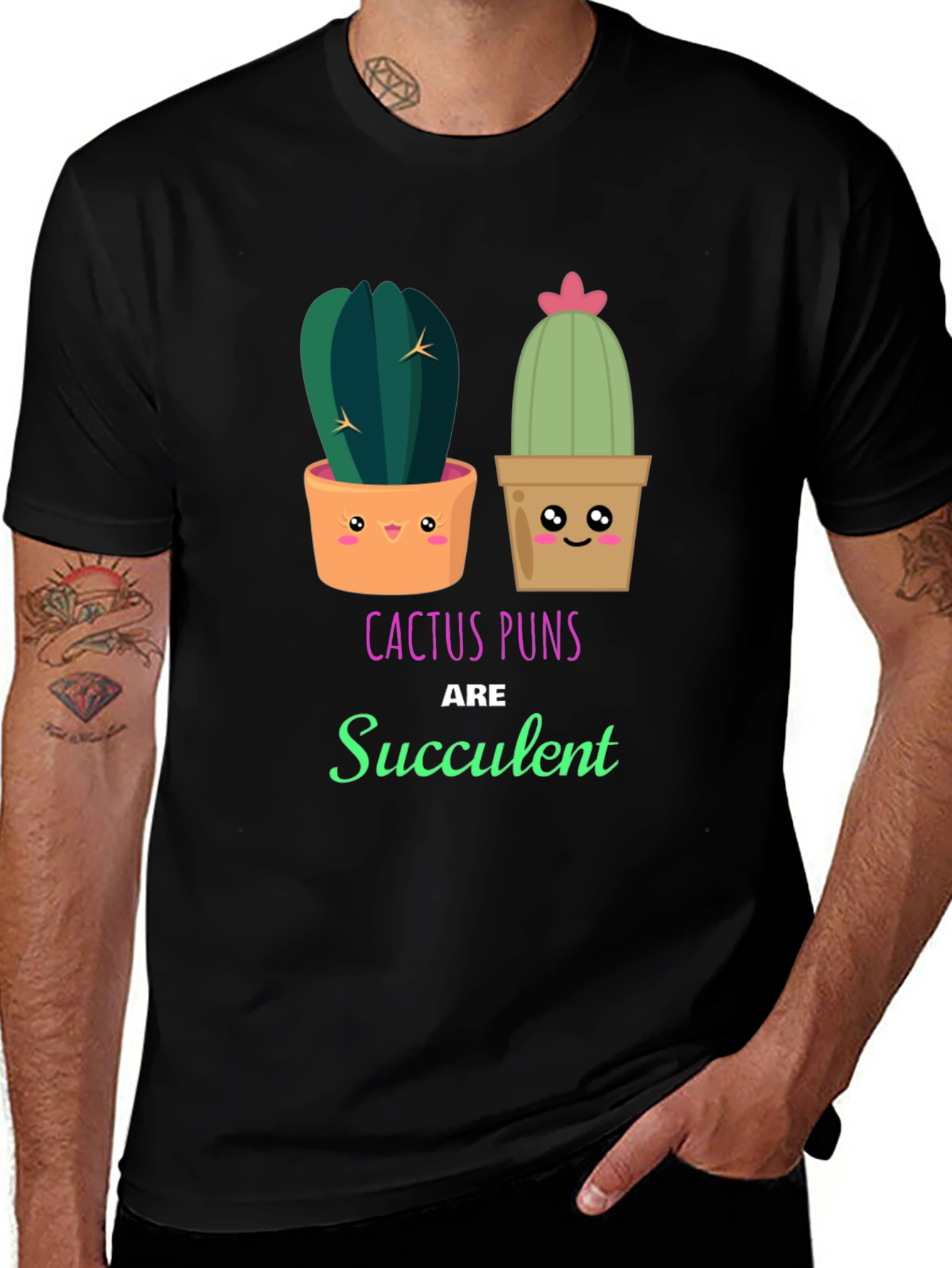 Cactus Pun T-Shirt - Succulent Humor