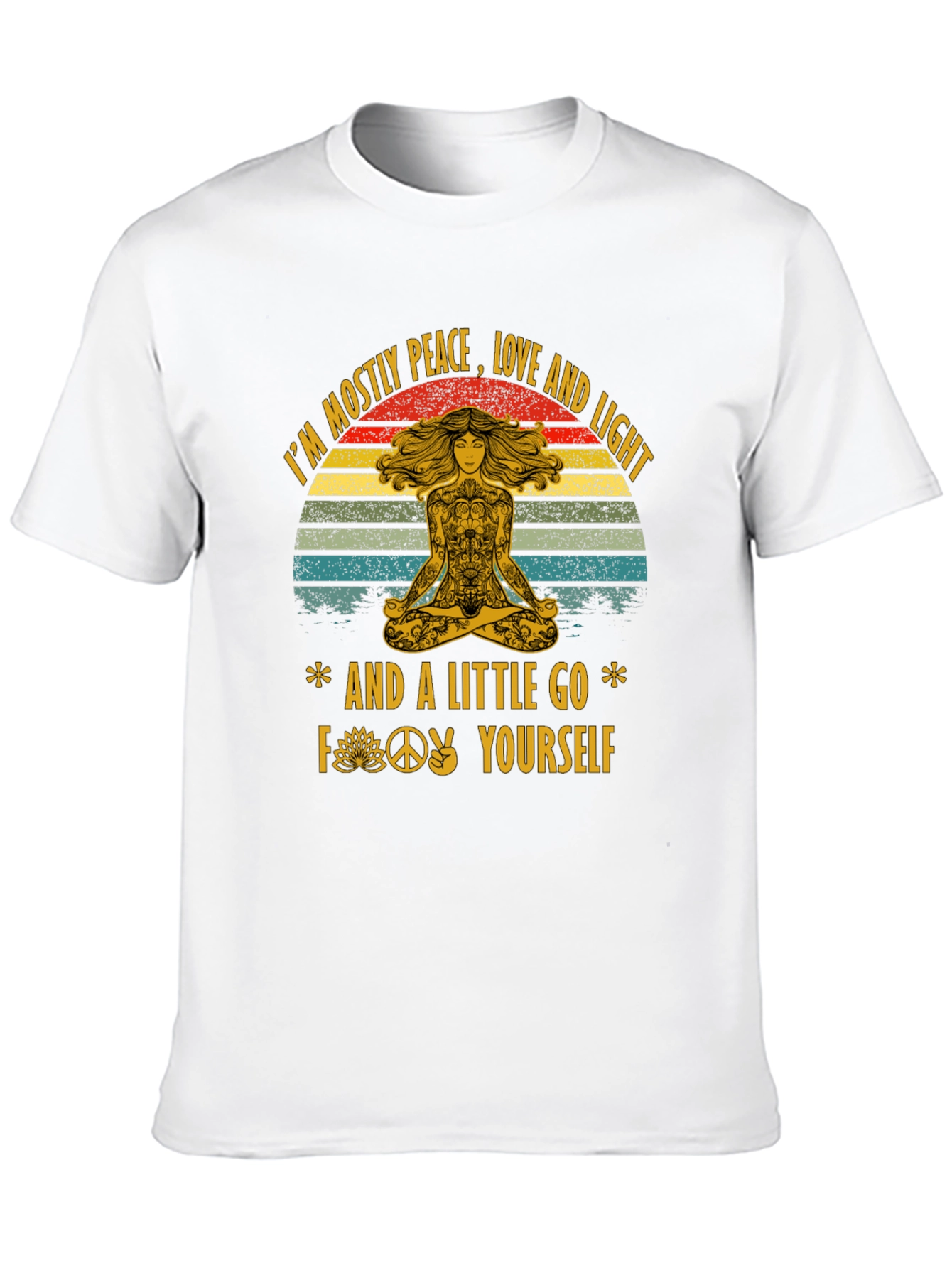Peace Love and Light Graphic T-Shirt