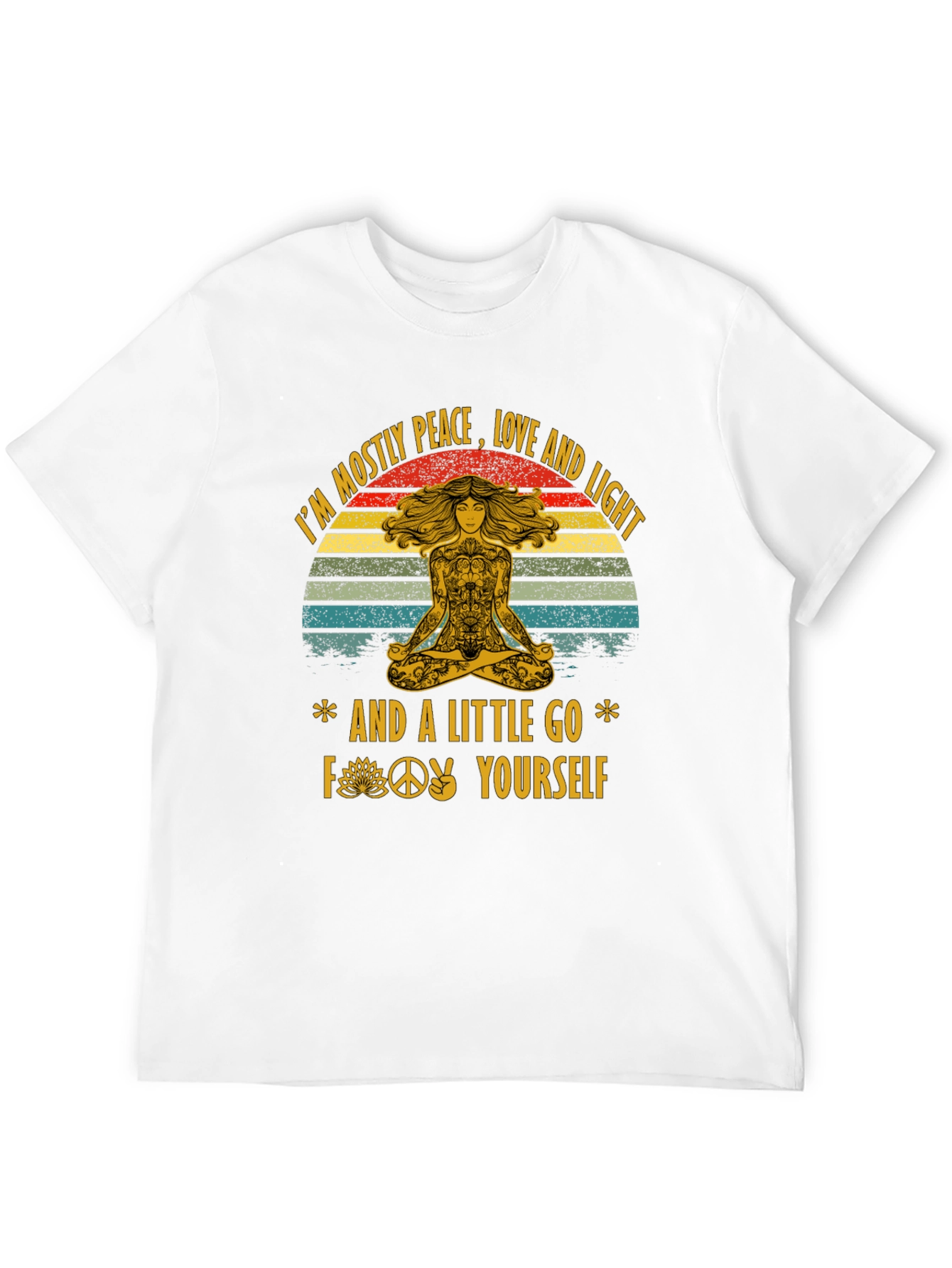 Peace Love and Light Graphic T-Shirt