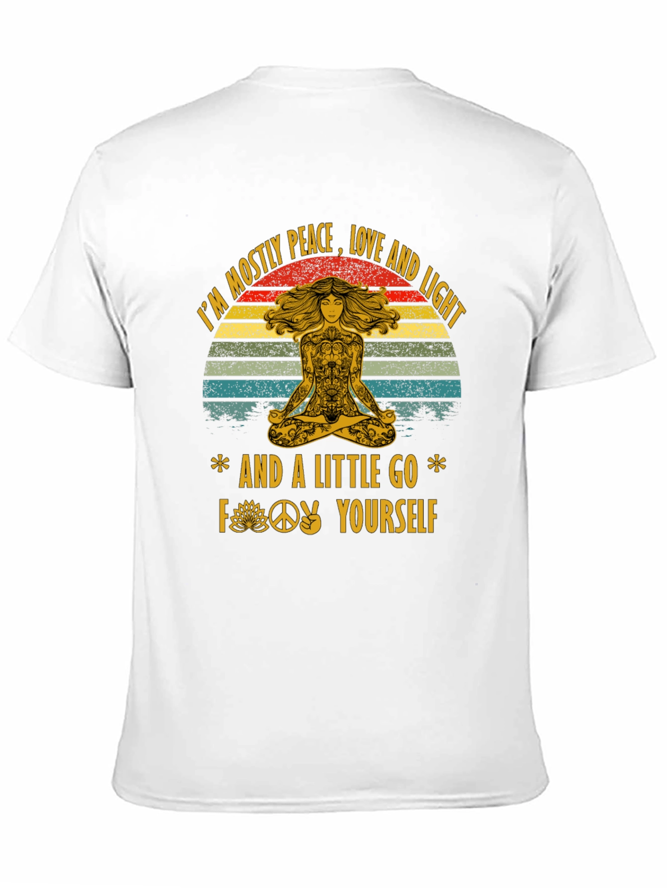 Peace Love and Light Graphic T-Shirt