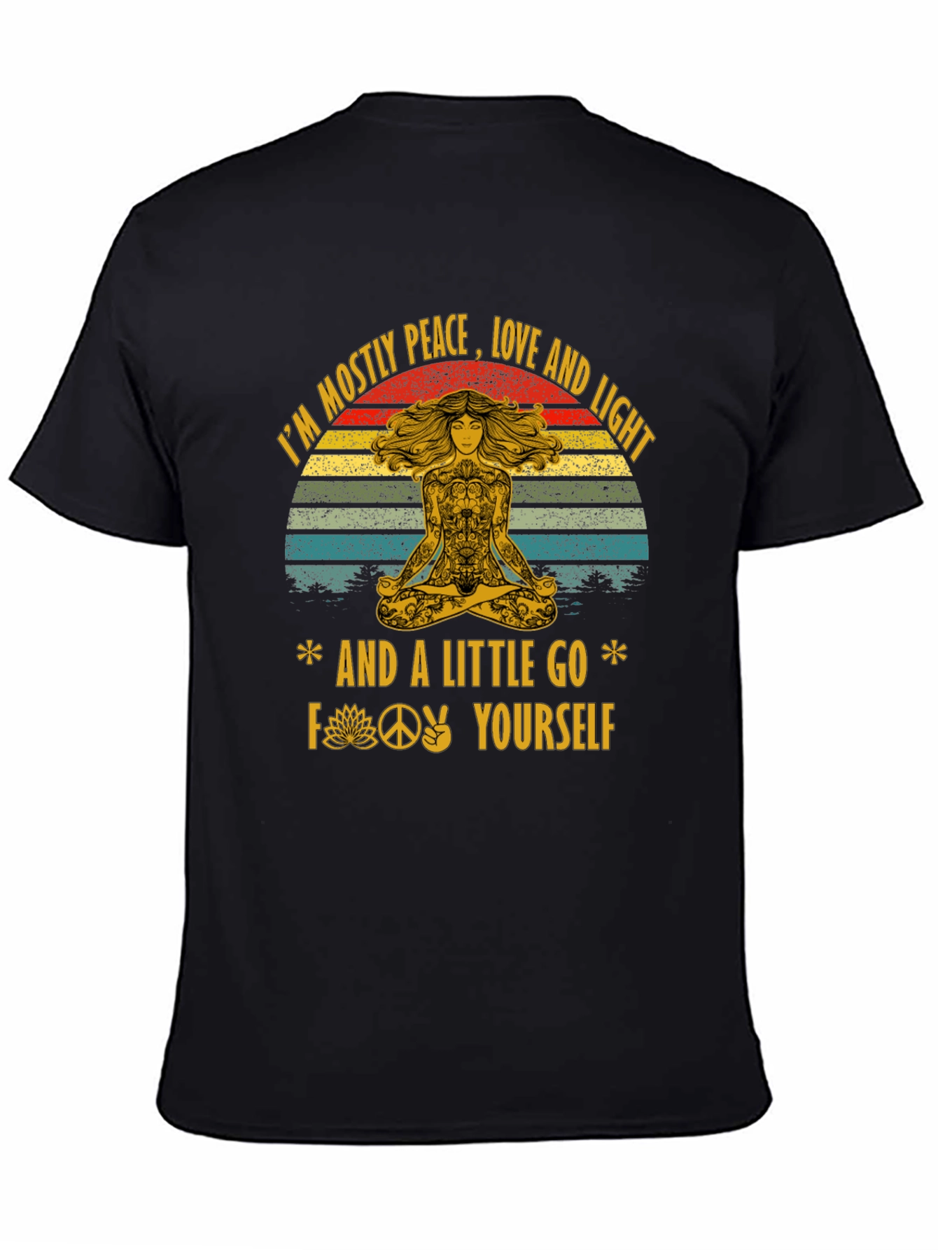 Peace Love and Light Graphic T-Shirt