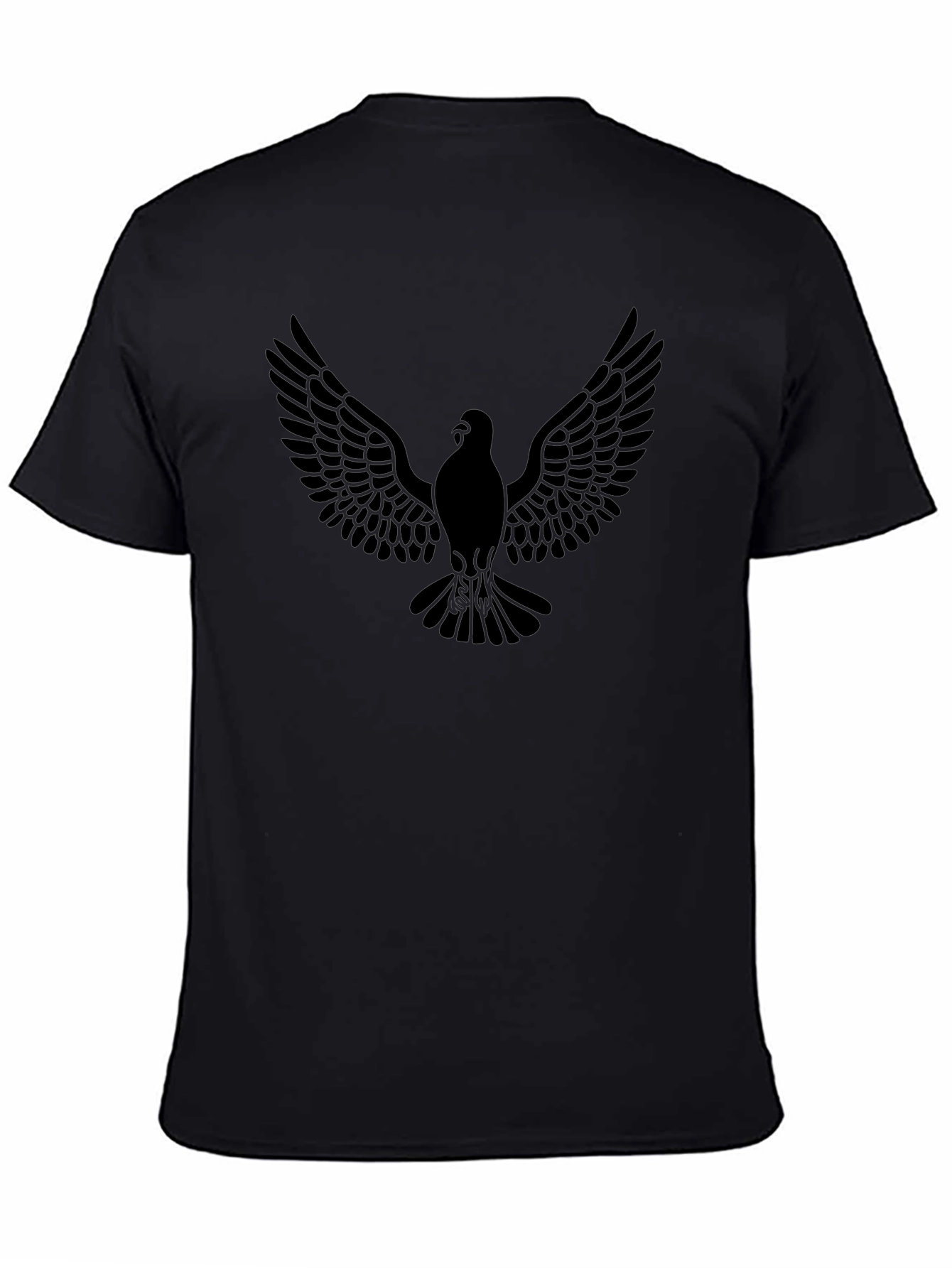 Black Eagle Graphic Tee - Mens Short Sleeve