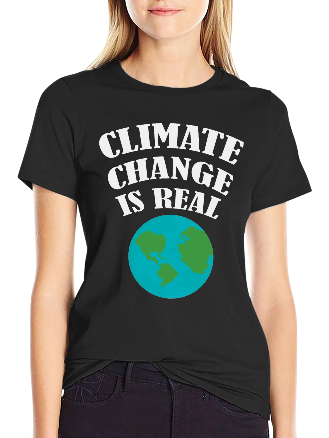 Climate Change is Real T-Shirt - Earth Day Activism