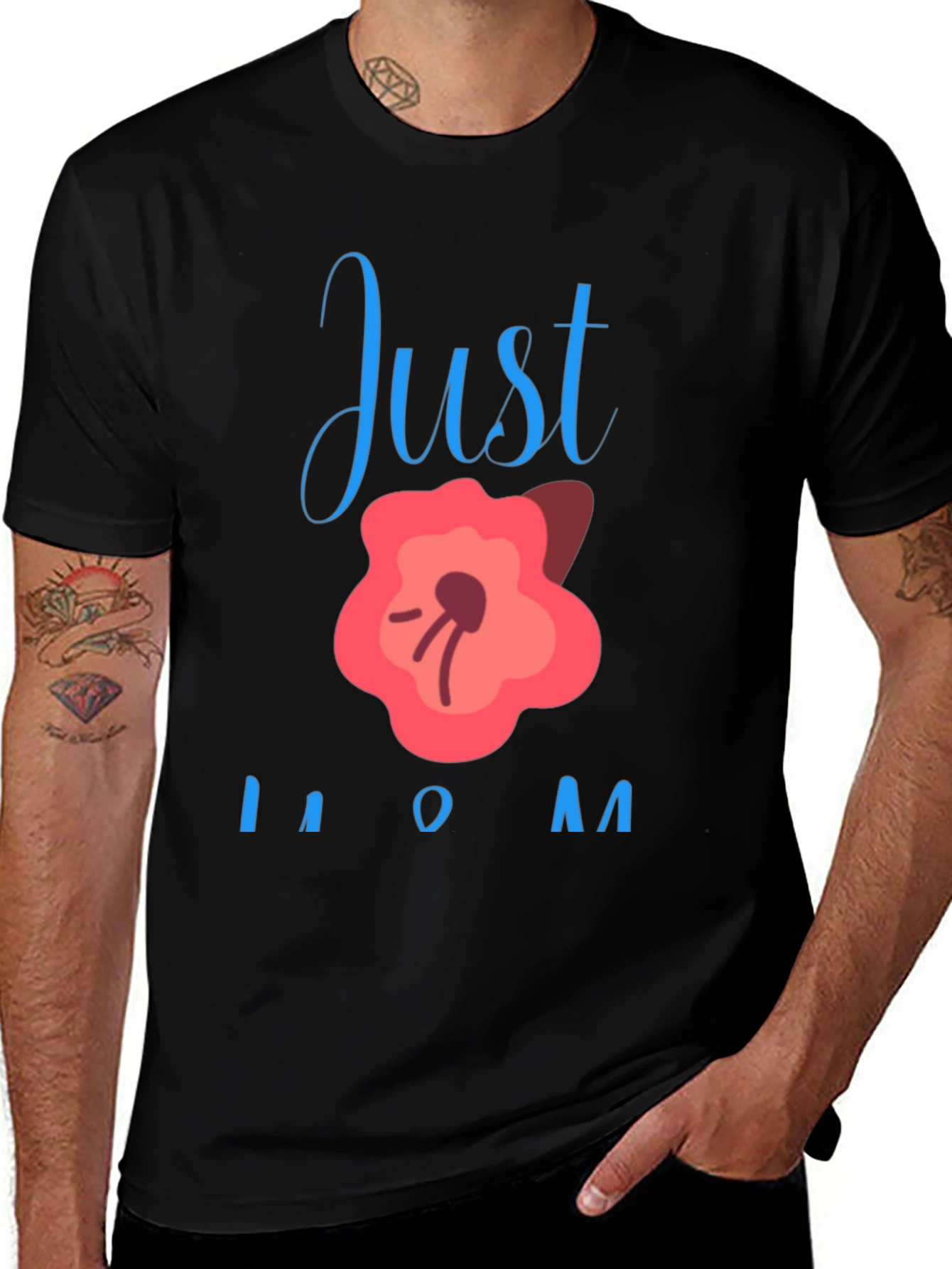 Just Bloom Mom T-Shirt - Cute Mothers Day Gift