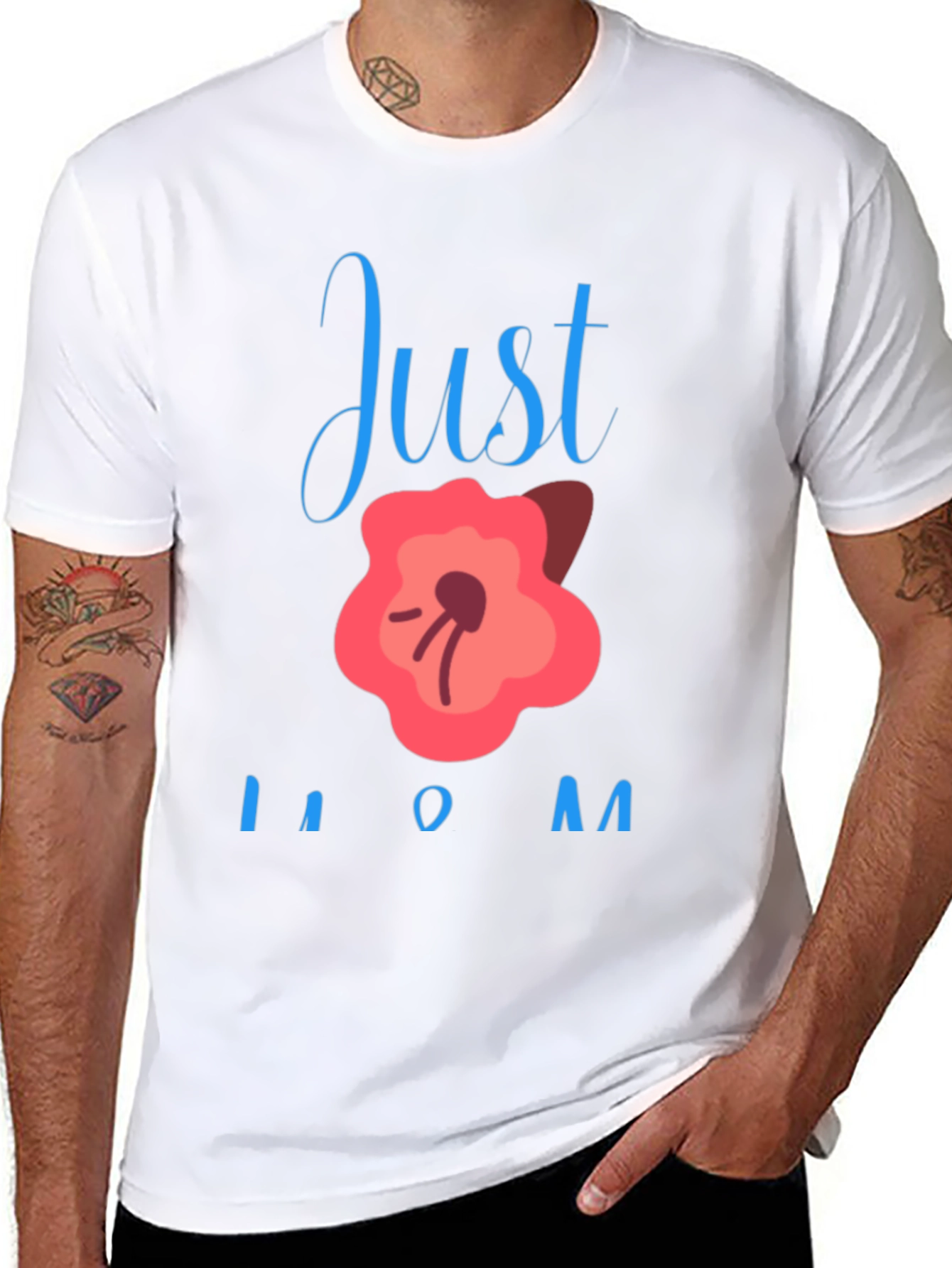 Just Bloom Mom T-Shirt - Cute Mothers Day Gift