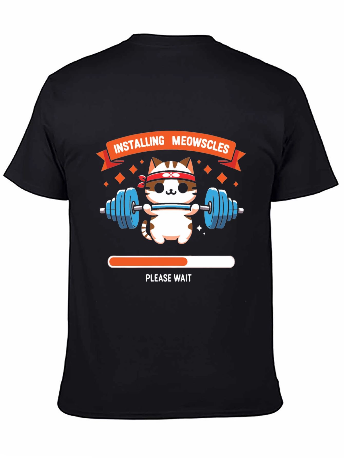 Installing Meowscles Cat Gym T-Shirt