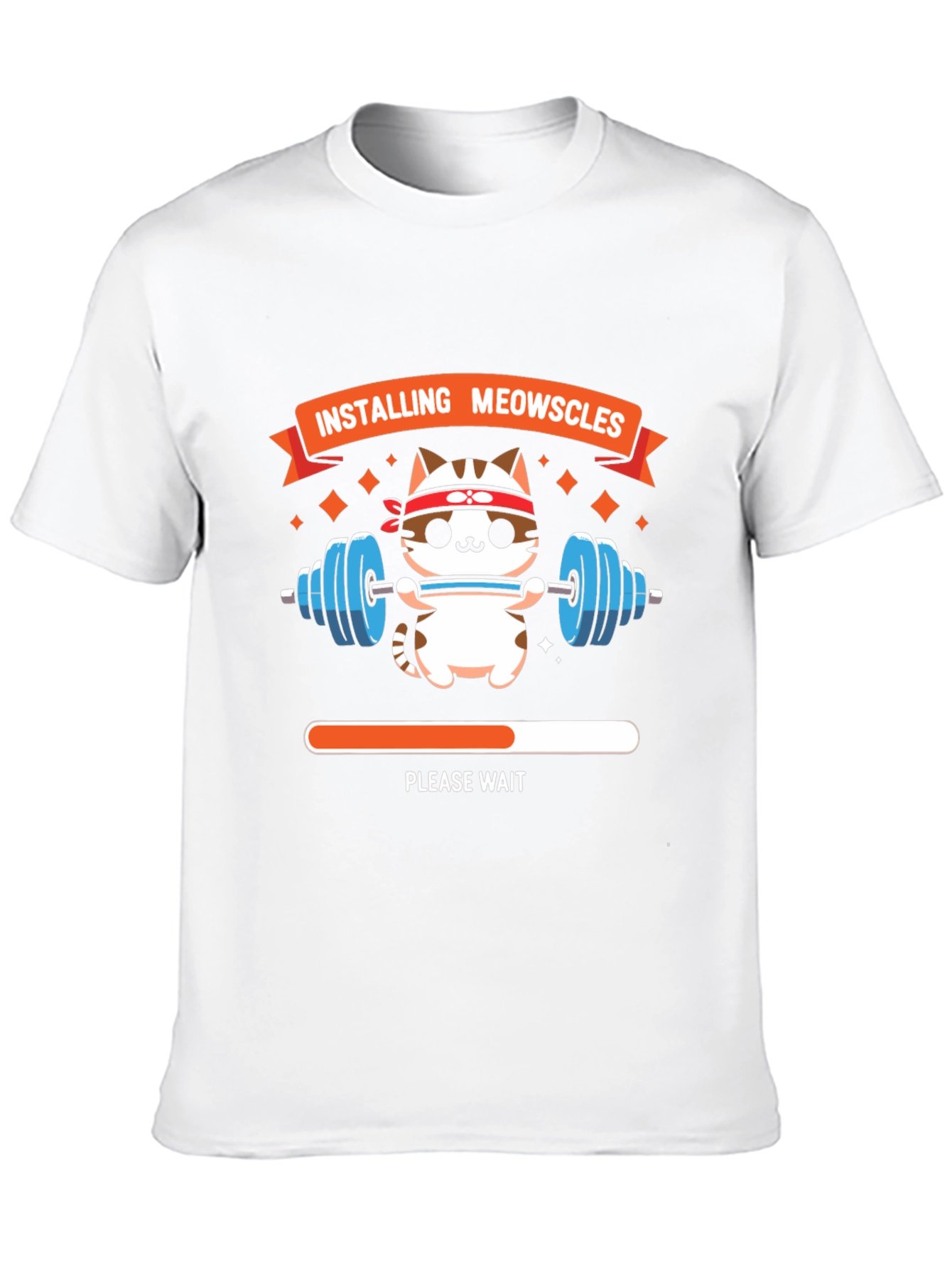 Installing Meowscles Cat Gym T-Shirt