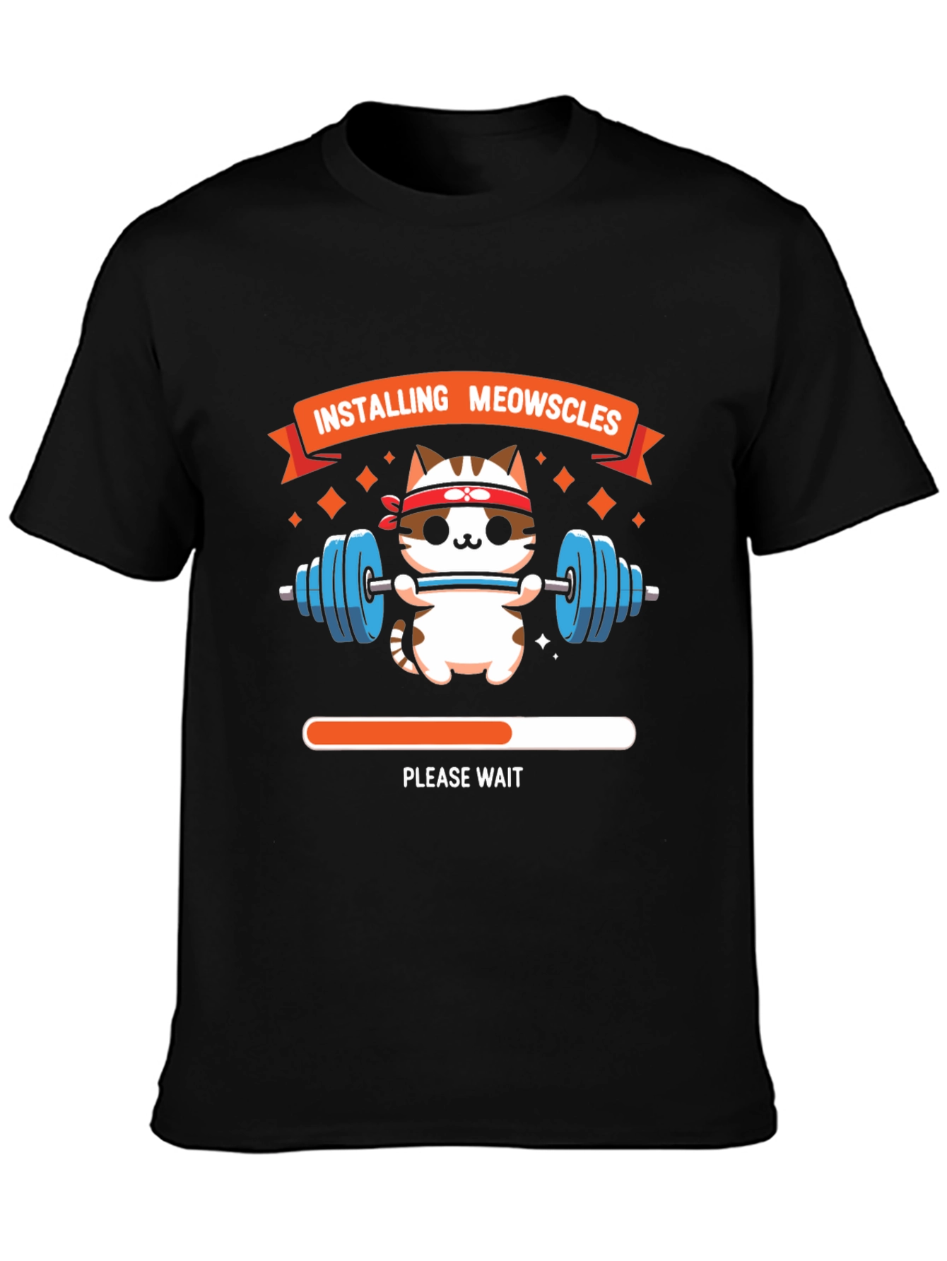Installing Meowscles Cat Gym T-Shirt