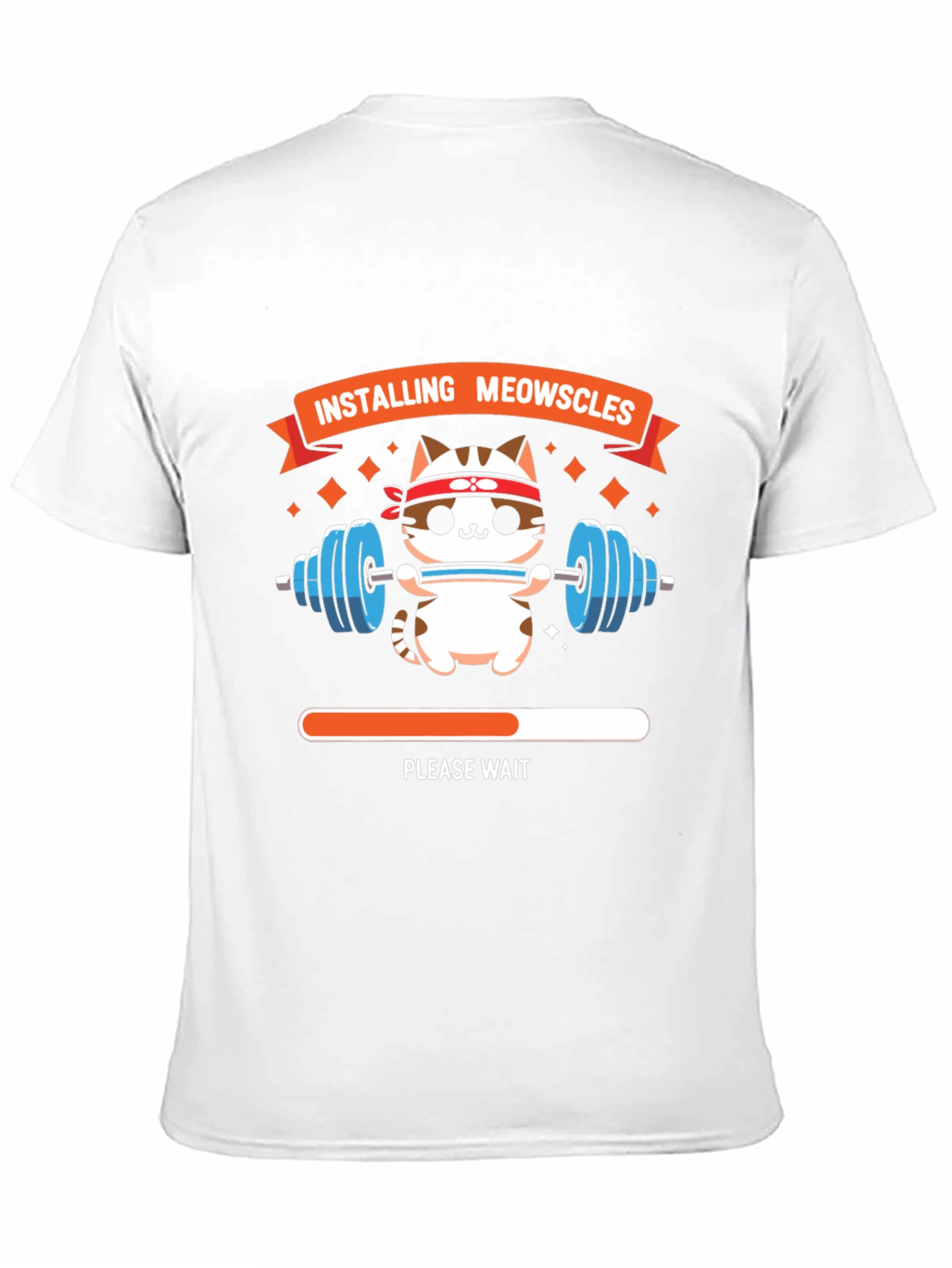 Installing Meowscles Cat Gym T-Shirt