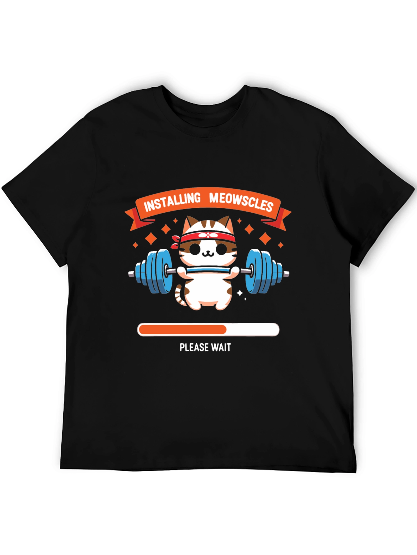Installing Meowscles Cat Gym T-Shirt