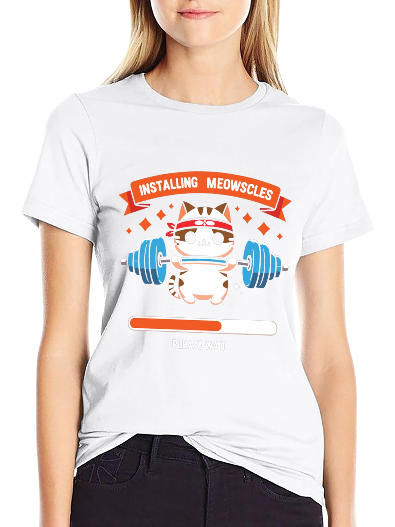 Installing Meowscles Cat Gym T-Shirt