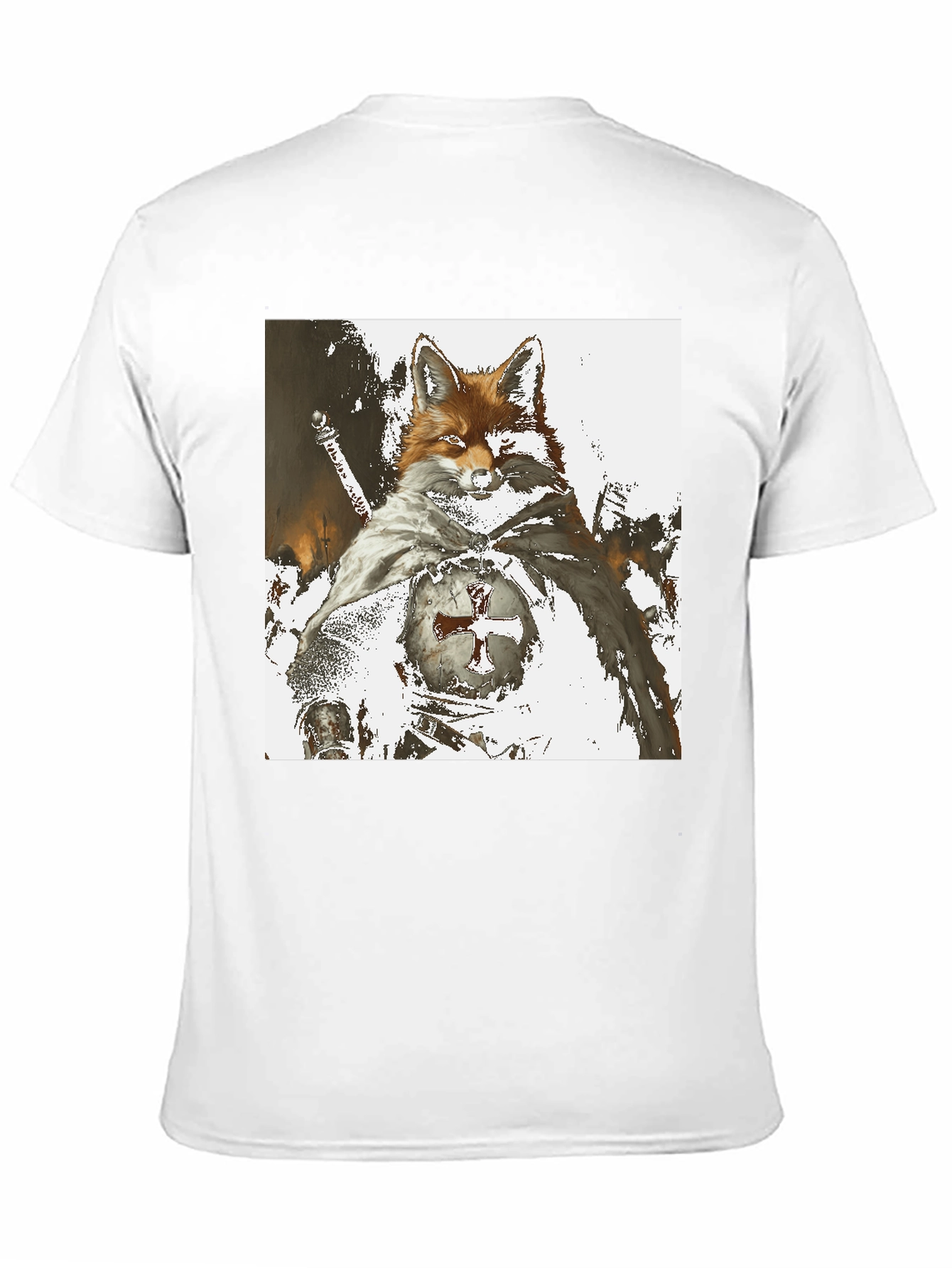 Fox Knight T-Shirt - Unique Graphic Tee