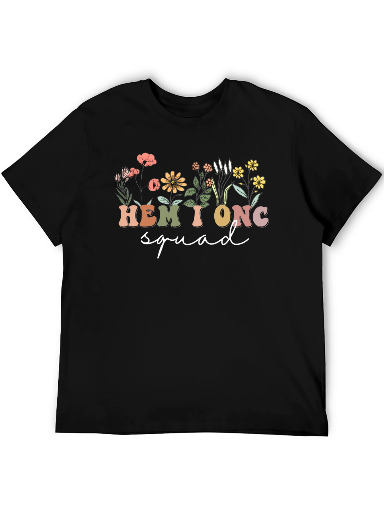 Hemi Onc Squad Floral Graphic T-Shirt