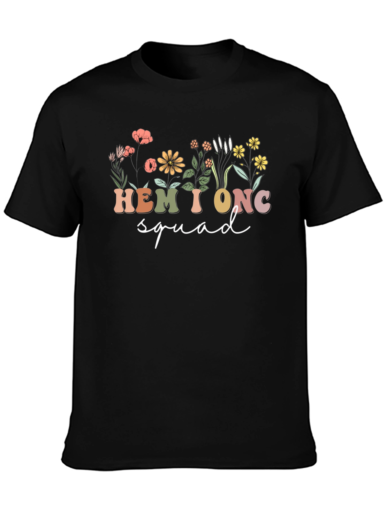 Hemi Onc Squad Floral Graphic T-Shirt