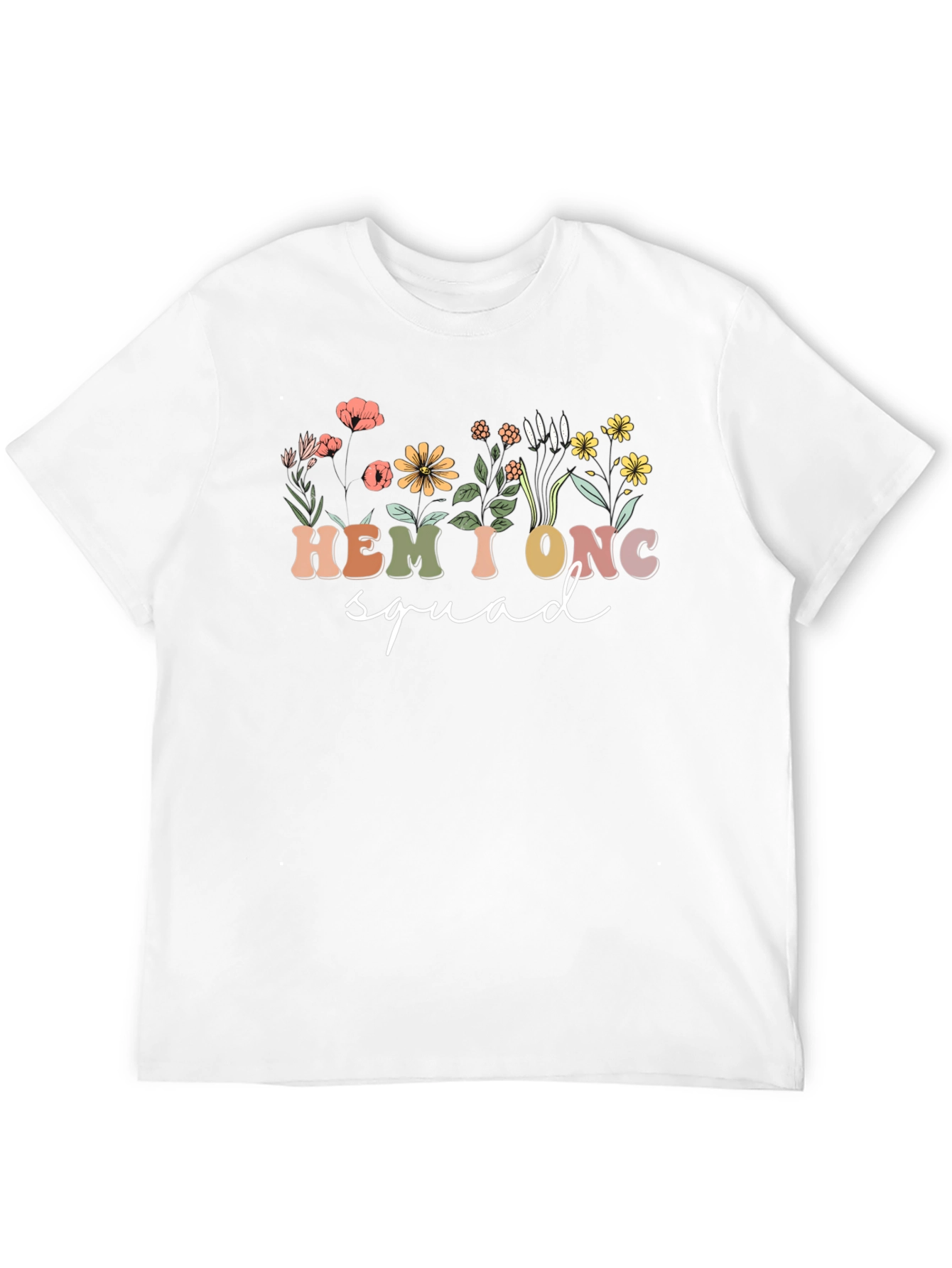 Hemi Onc Squad Floral Graphic T-Shirt