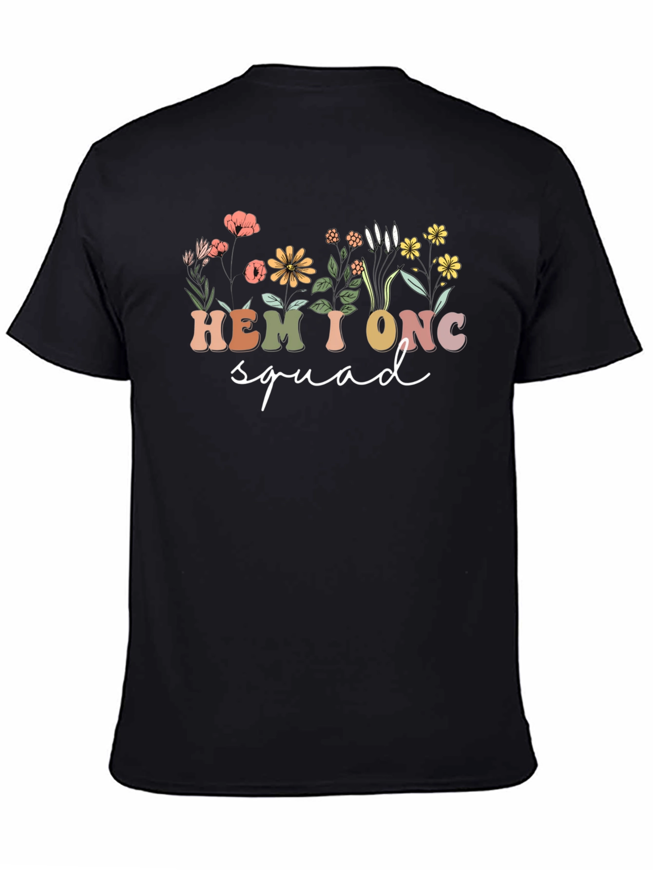 Hemi Onc Squad Floral Graphic T-Shirt