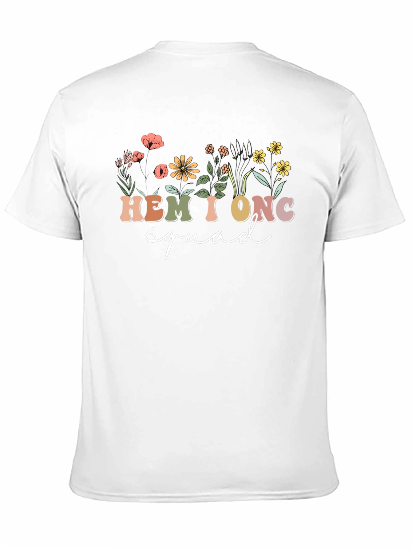 Hemi Onc Squad Floral Graphic T-Shirt
