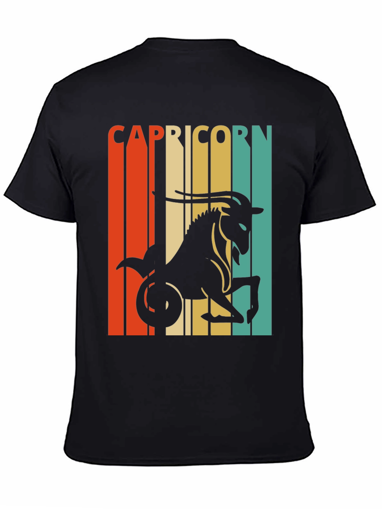 Retro Capricorn Zodiac T-Shirt