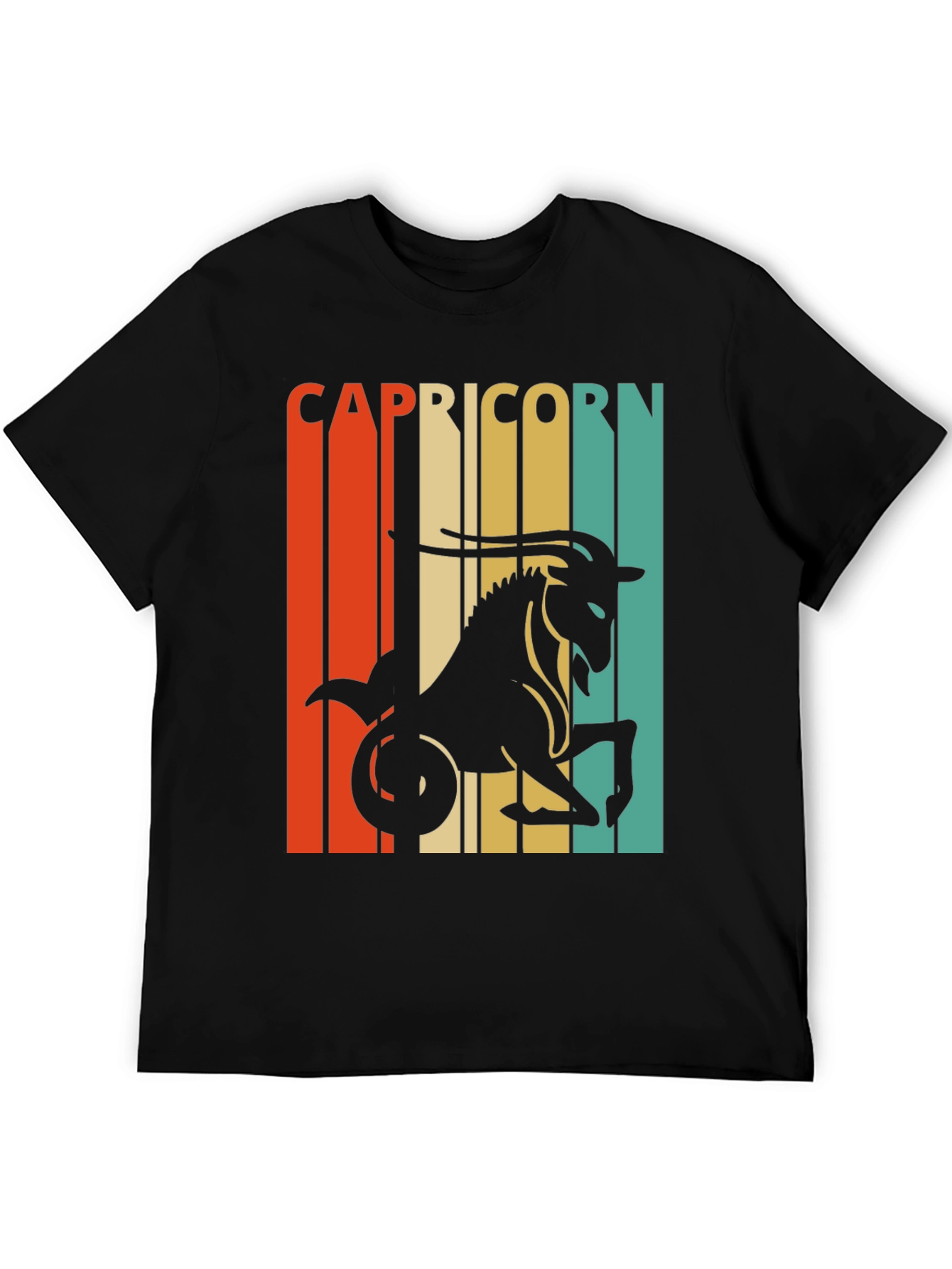 Retro Capricorn Zodiac T-Shirt