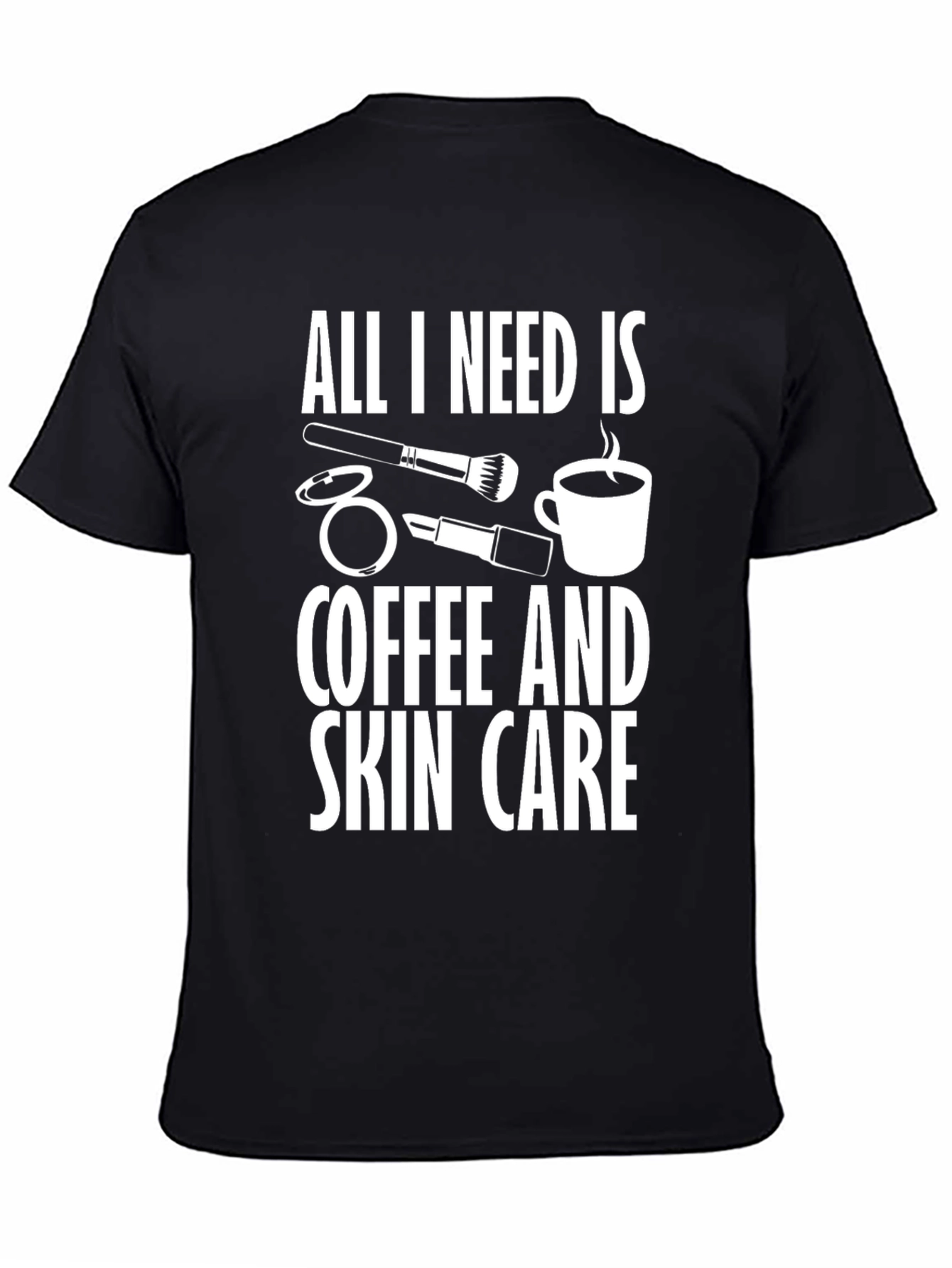 Coffee & Skincare T-Shirt | Novelty Graphic Tee
