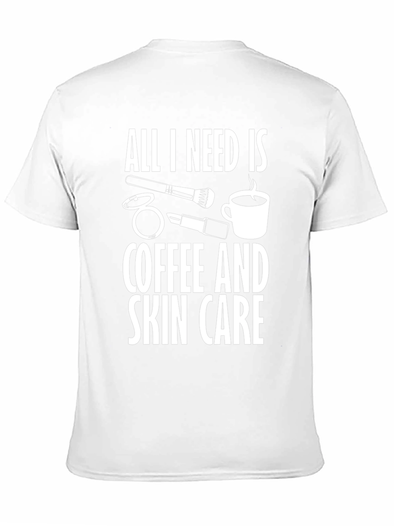 Coffee & Skincare T-Shirt | Novelty Graphic Tee