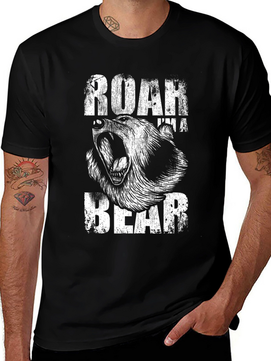 Roar Im a Bear Graphic T-Shirt