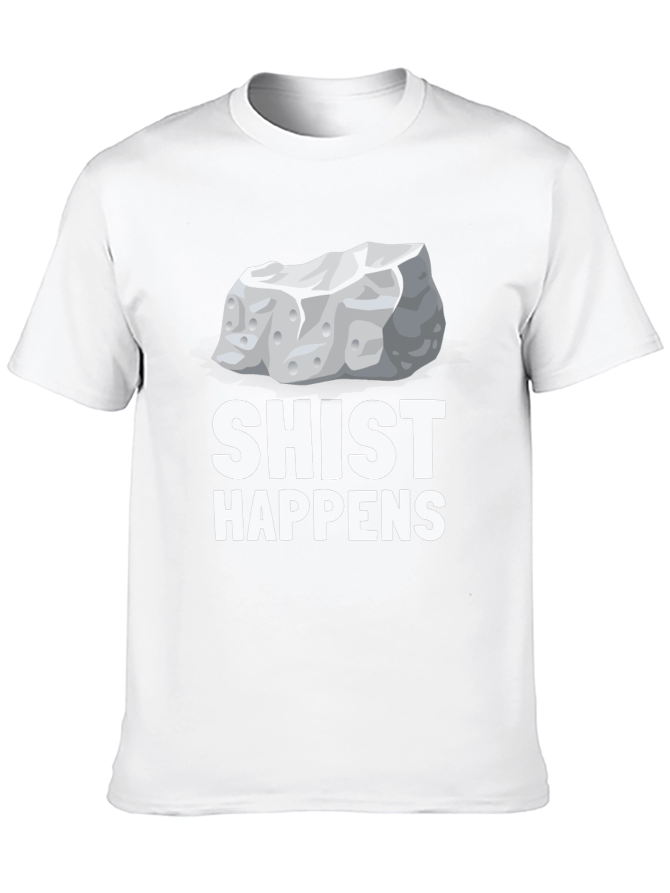 Shist Happens Graphic T-Shirt - Rock Pun Tee