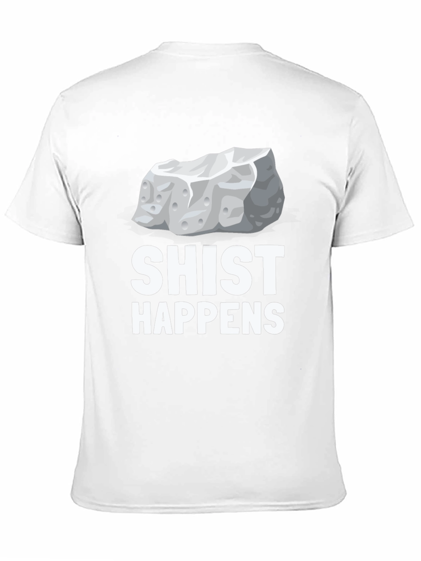 Shist Happens Graphic T-Shirt - Rock Pun Tee