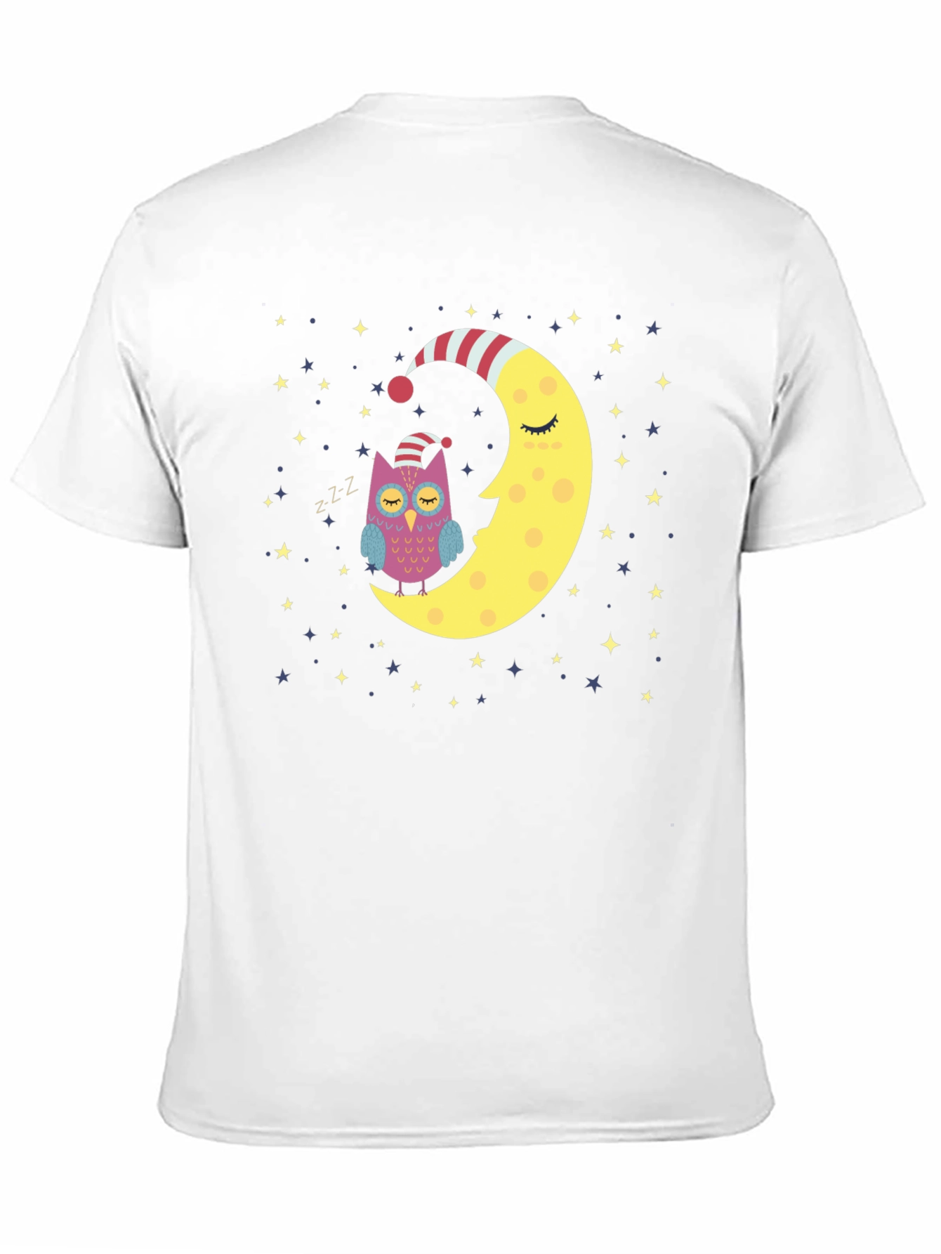 Dreamy Owl Moon T-Shirt - Sleepy Night Tee