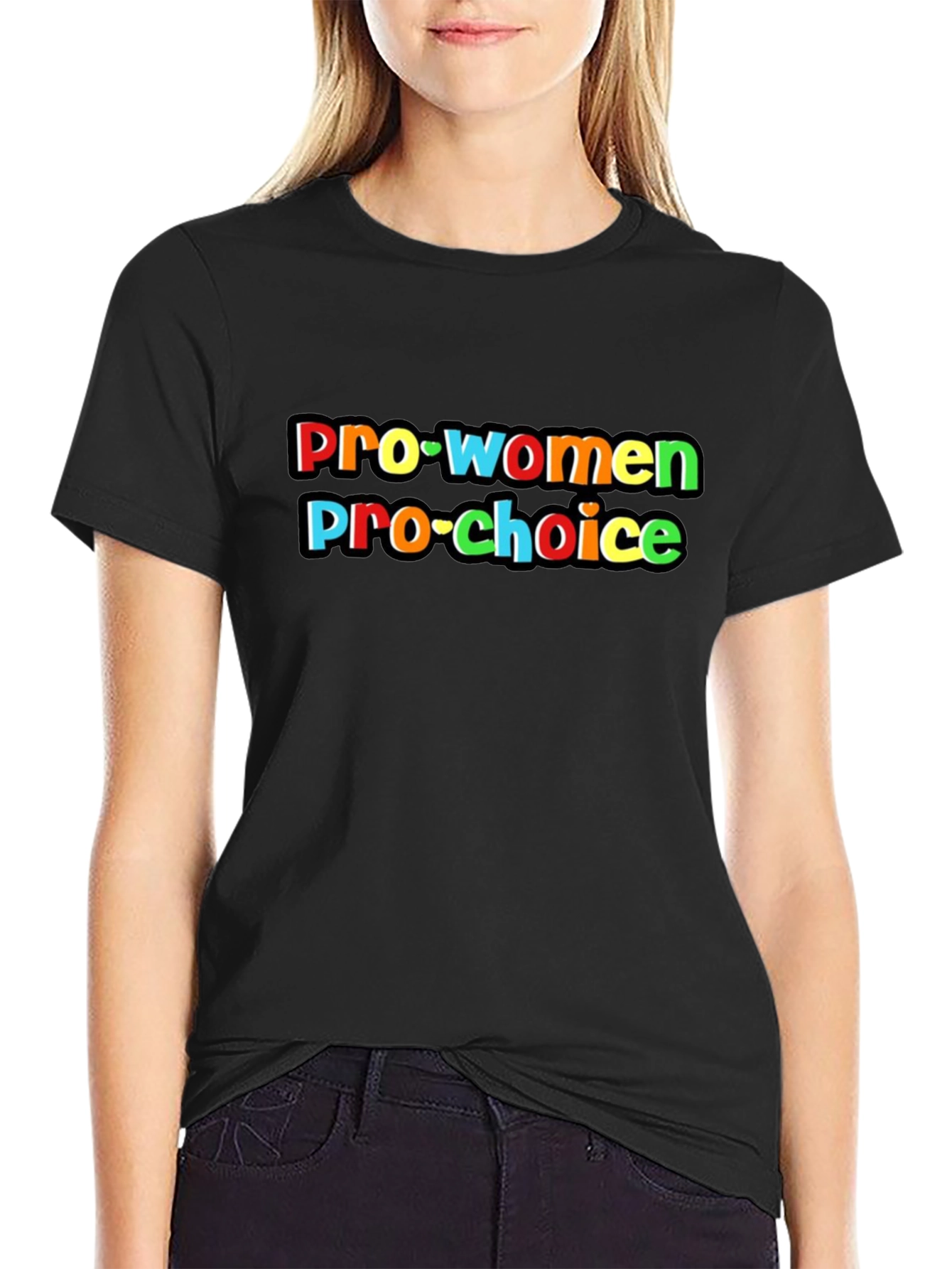 Pro-Women Pro-Choice Black T-Shirt