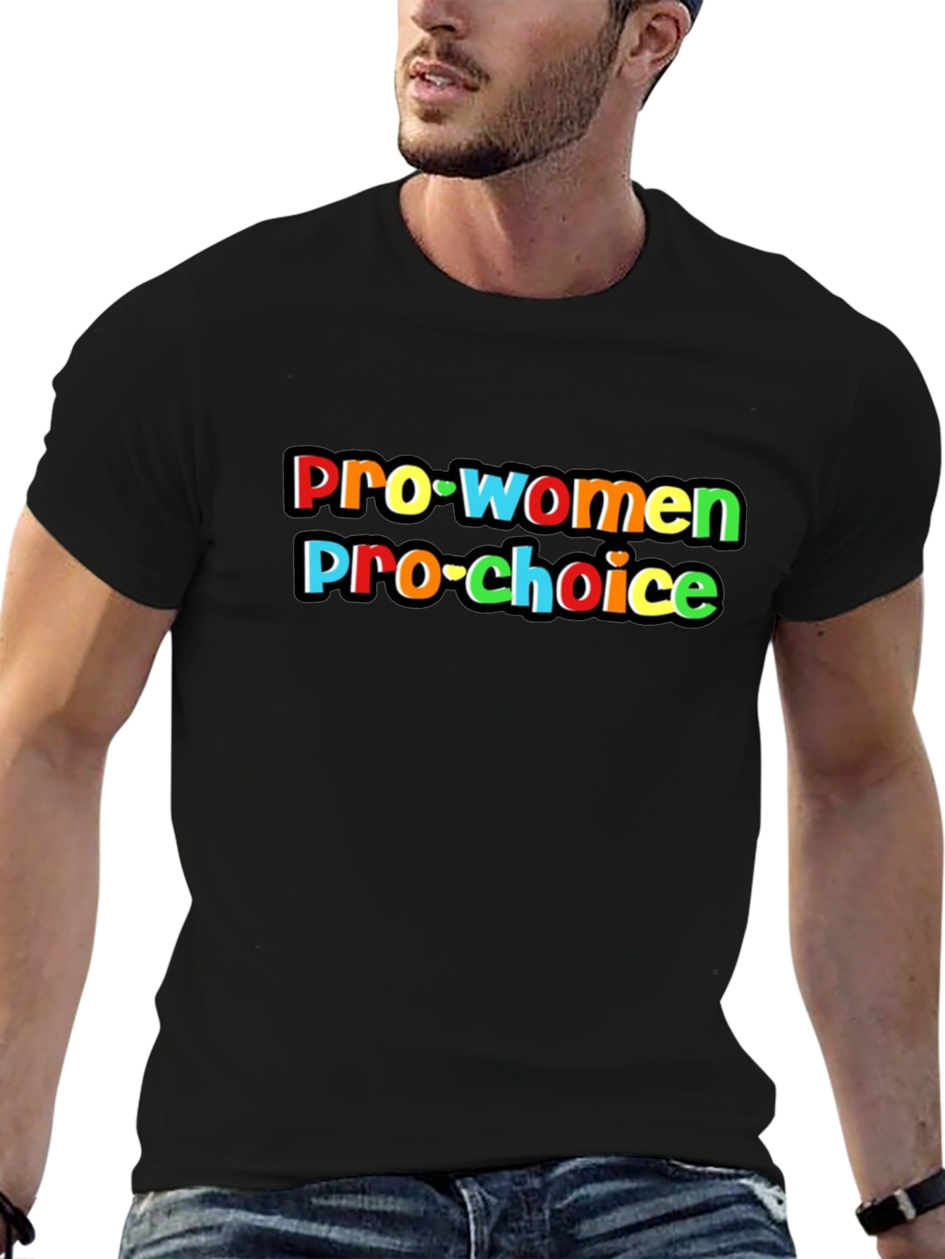 Pro-Women Pro-Choice Black T-Shirt