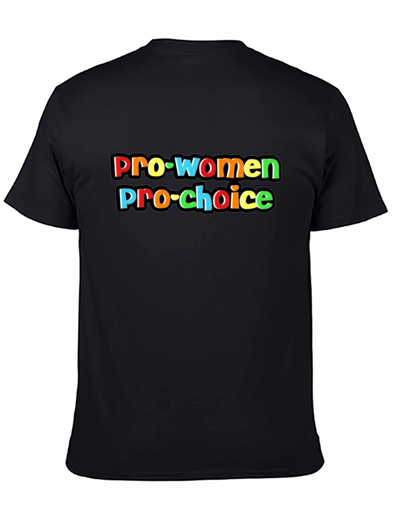 Pro-Women Pro-Choice Black T-Shirt
