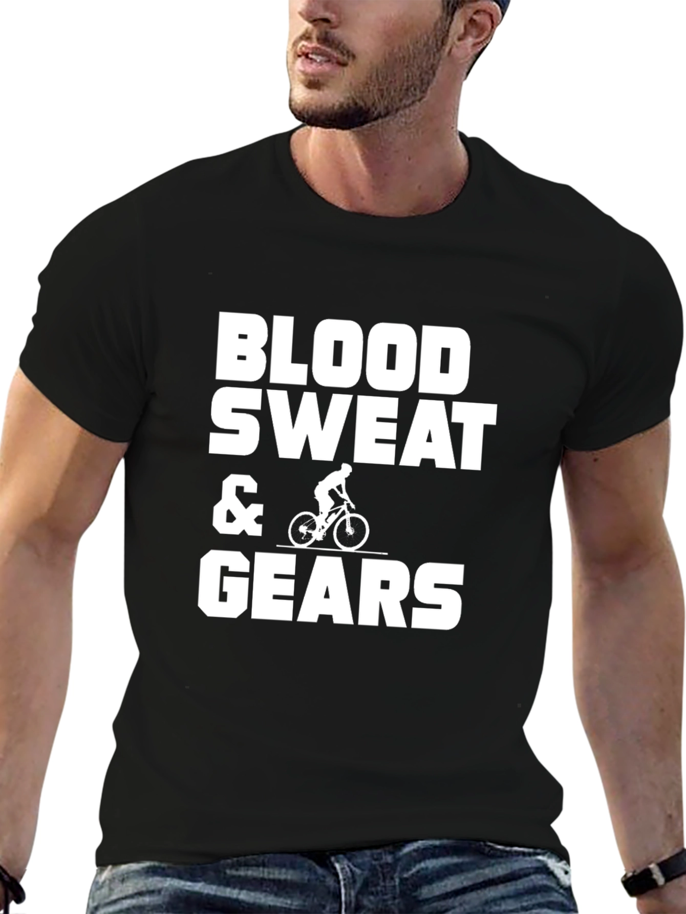 Blood Sweat & Gears T-Shirt - Cycling Graphic Tee