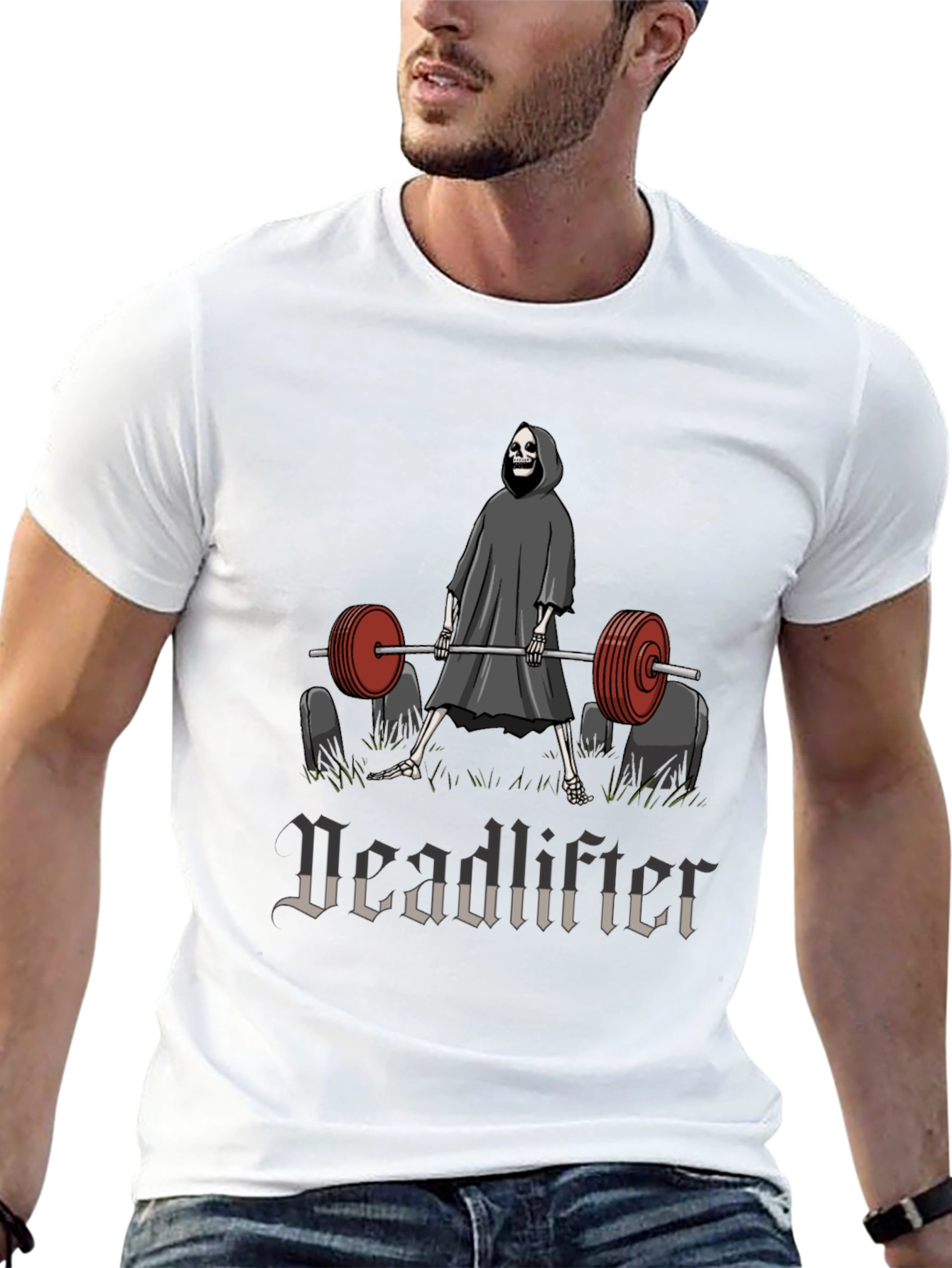 Deadlifter Grim Reaper Graphic T-Shirt