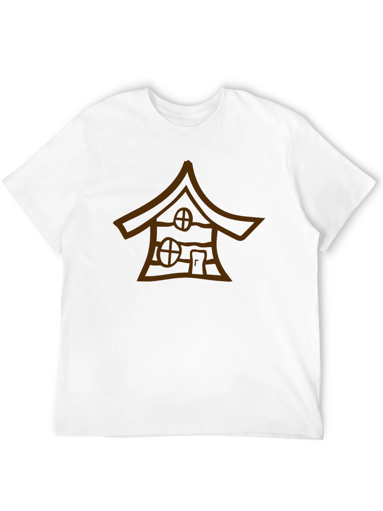 Cabin Graphic Tee - Black Unique Design