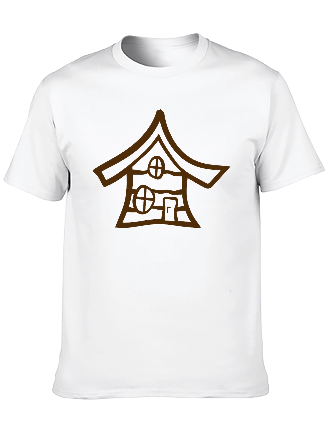 Cabin Graphic Tee - Black Unique Design