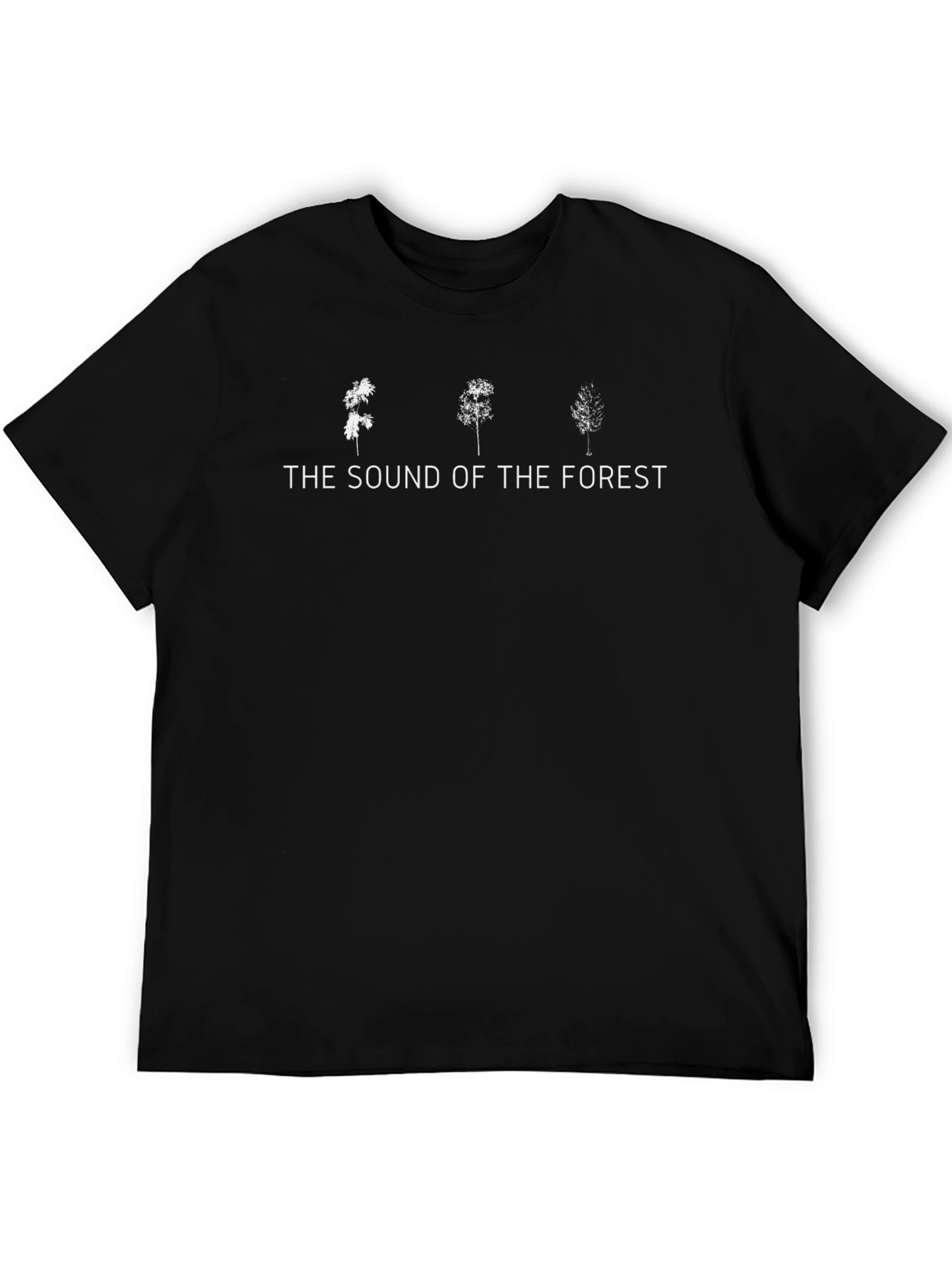 The Sound of the Forest Black T-Shirt