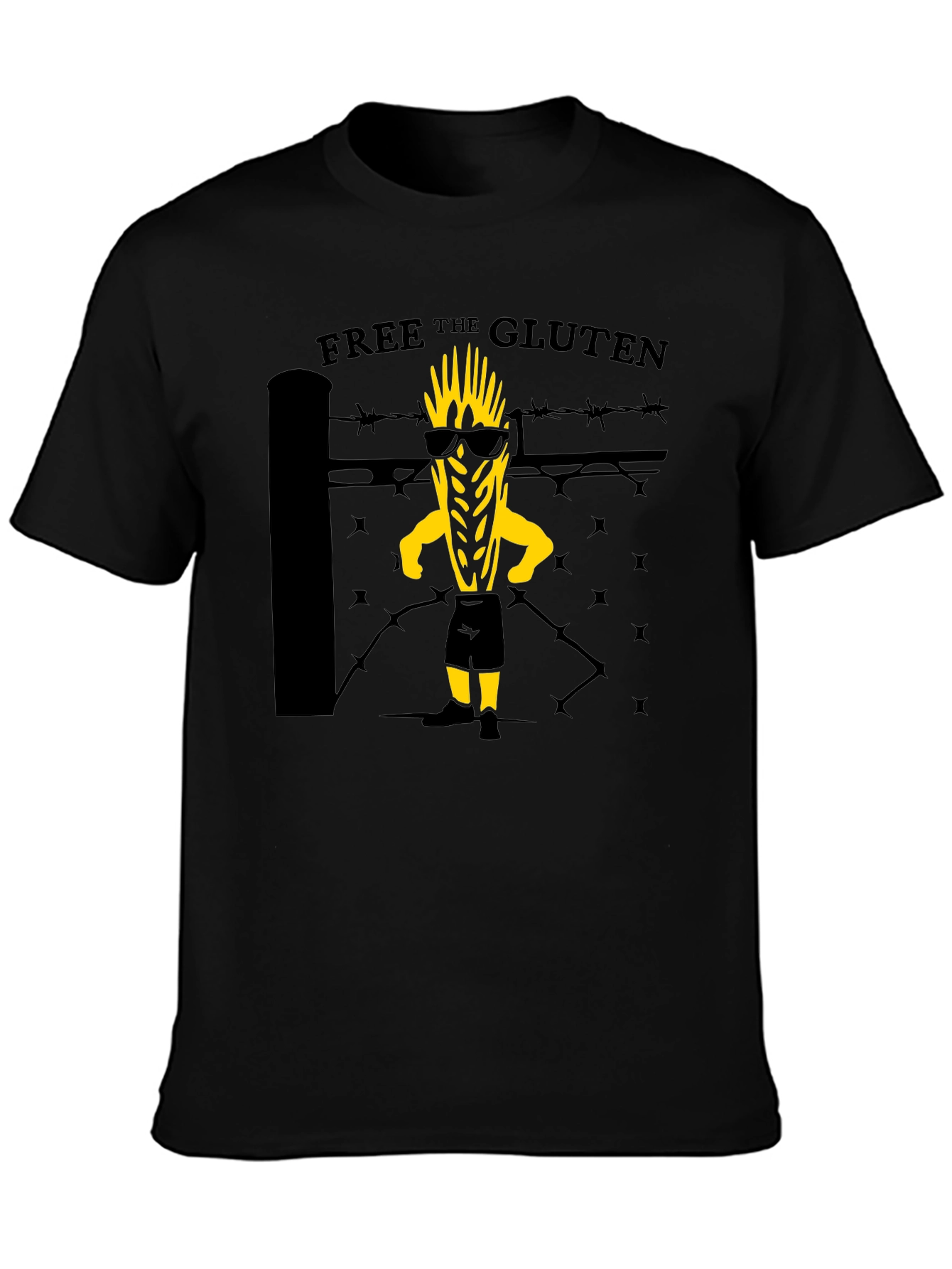 Free the Gluten Graphic T-Shirt