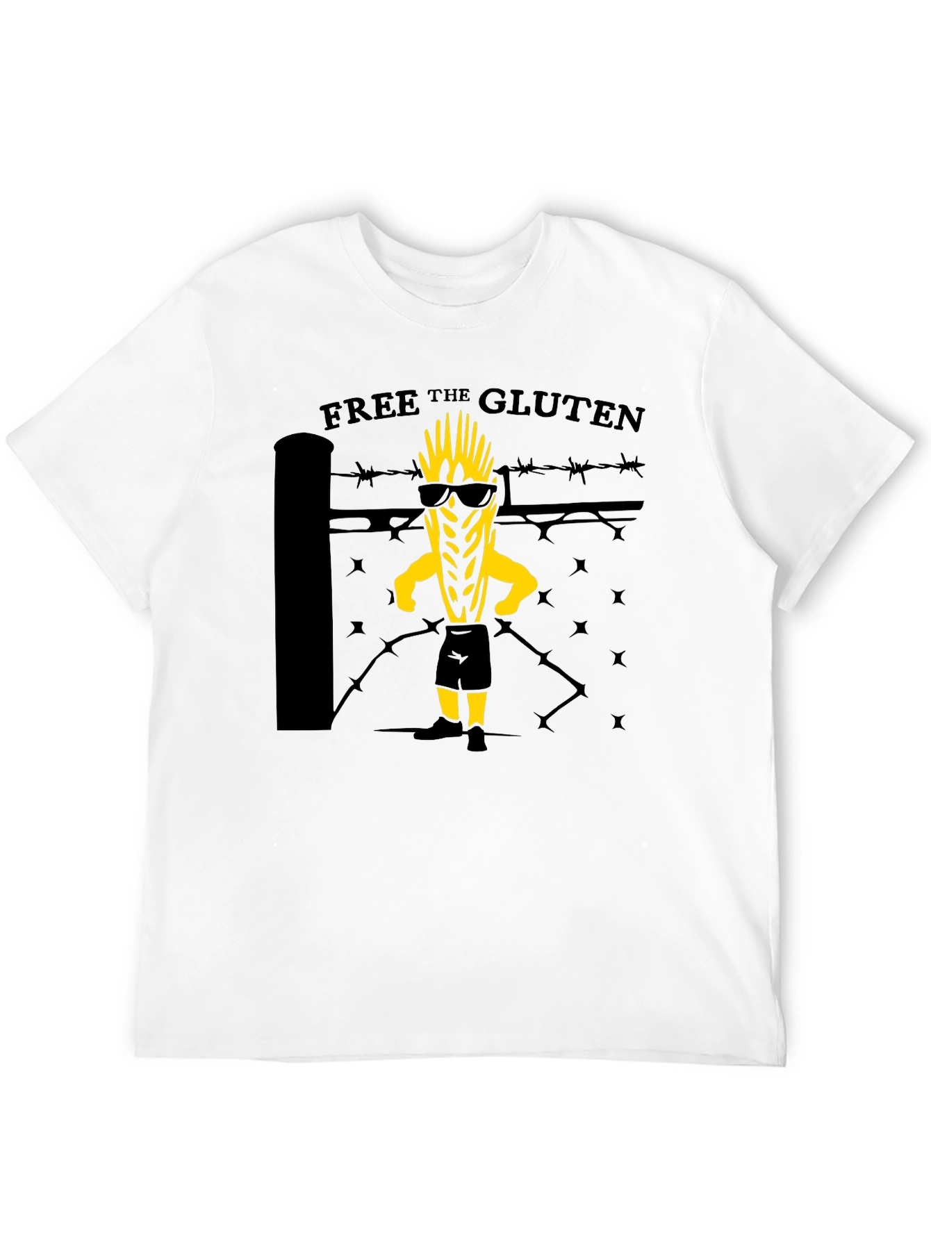 Free the Gluten Graphic T-Shirt