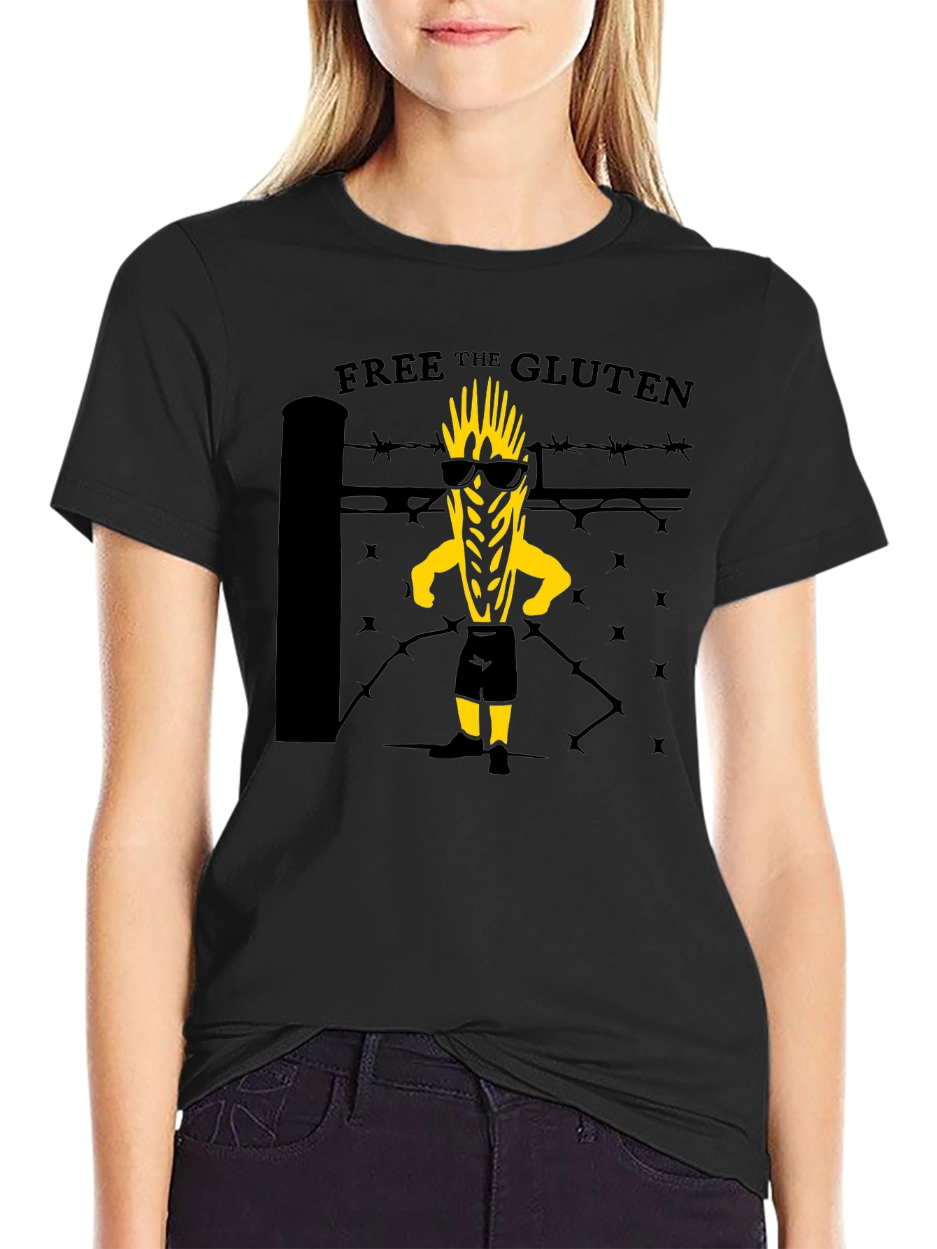 Free the Gluten Graphic T-Shirt