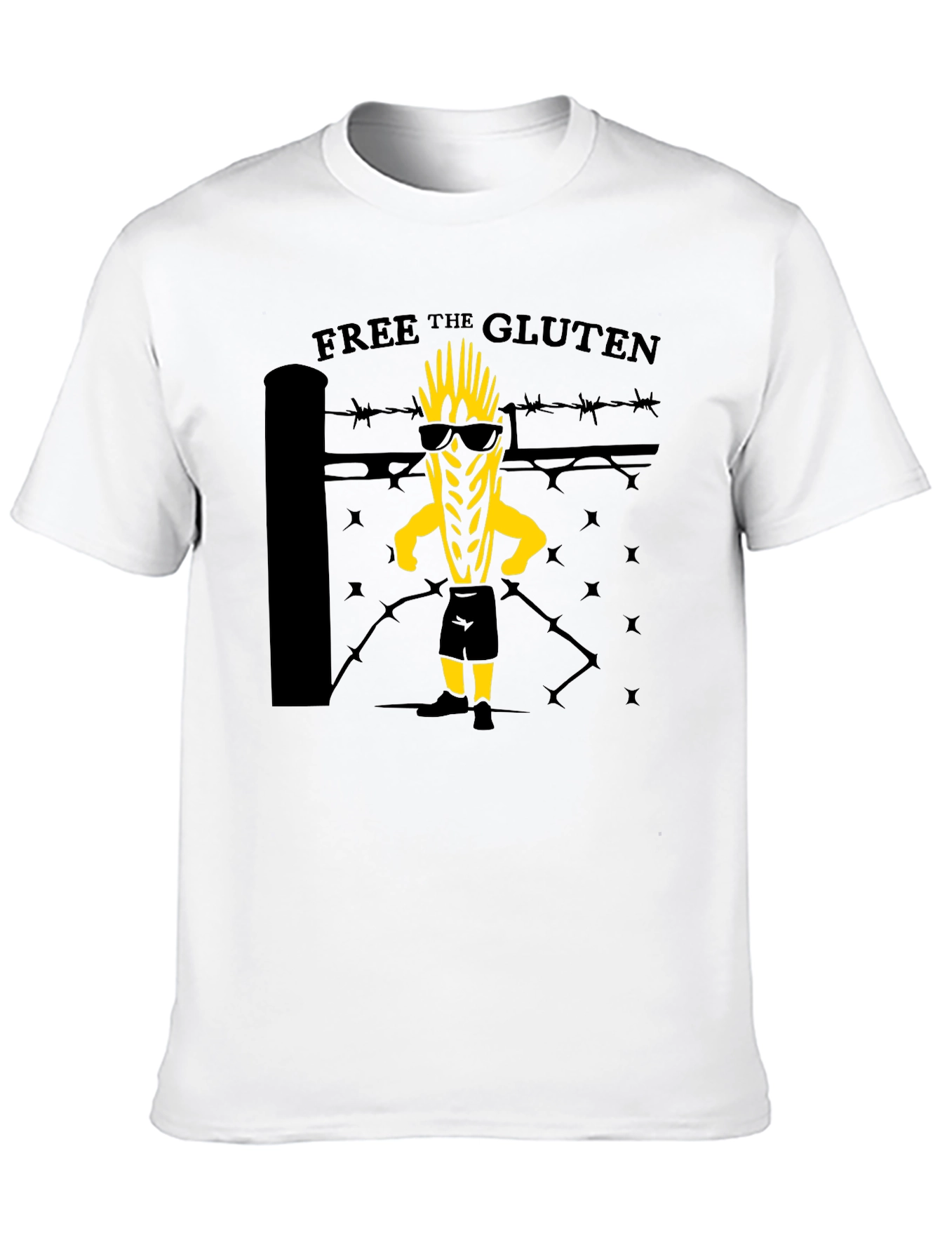 Free the Gluten Graphic T-Shirt