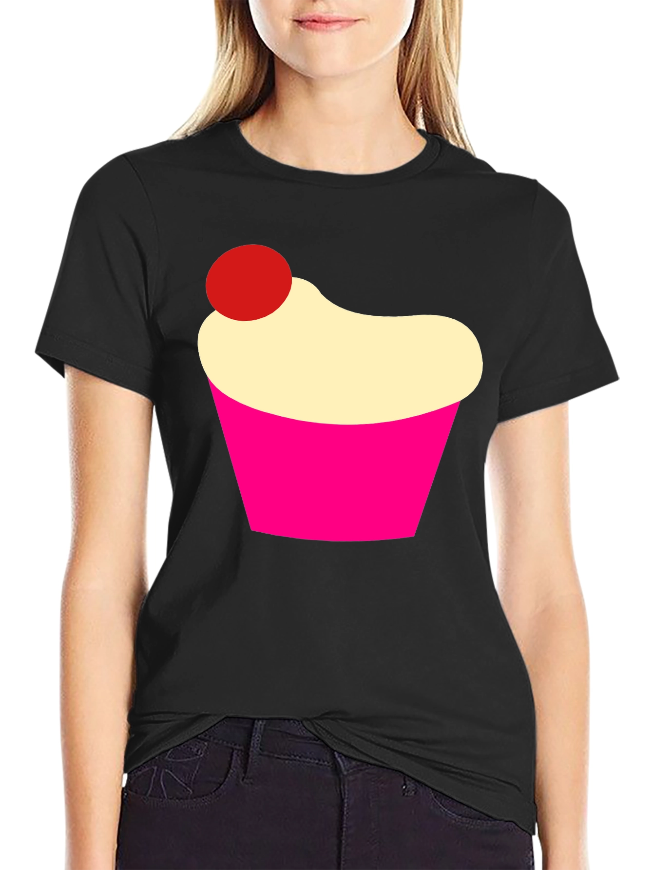Cupcake Graphic Tee - Sweet Treat Shirt