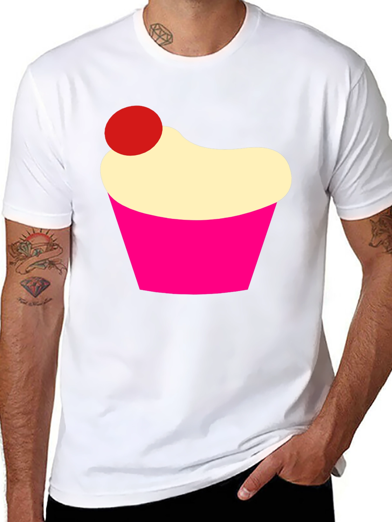 Cupcake Graphic Tee - Sweet Treat Shirt
