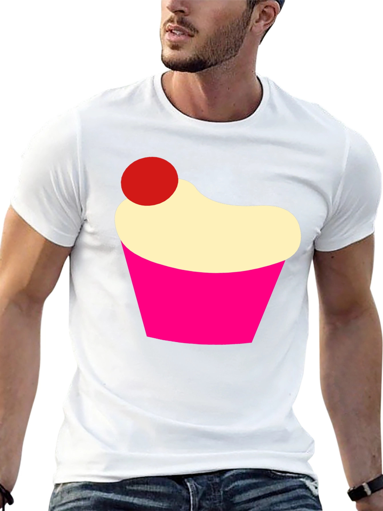 Cupcake Graphic Tee - Sweet Treat Shirt