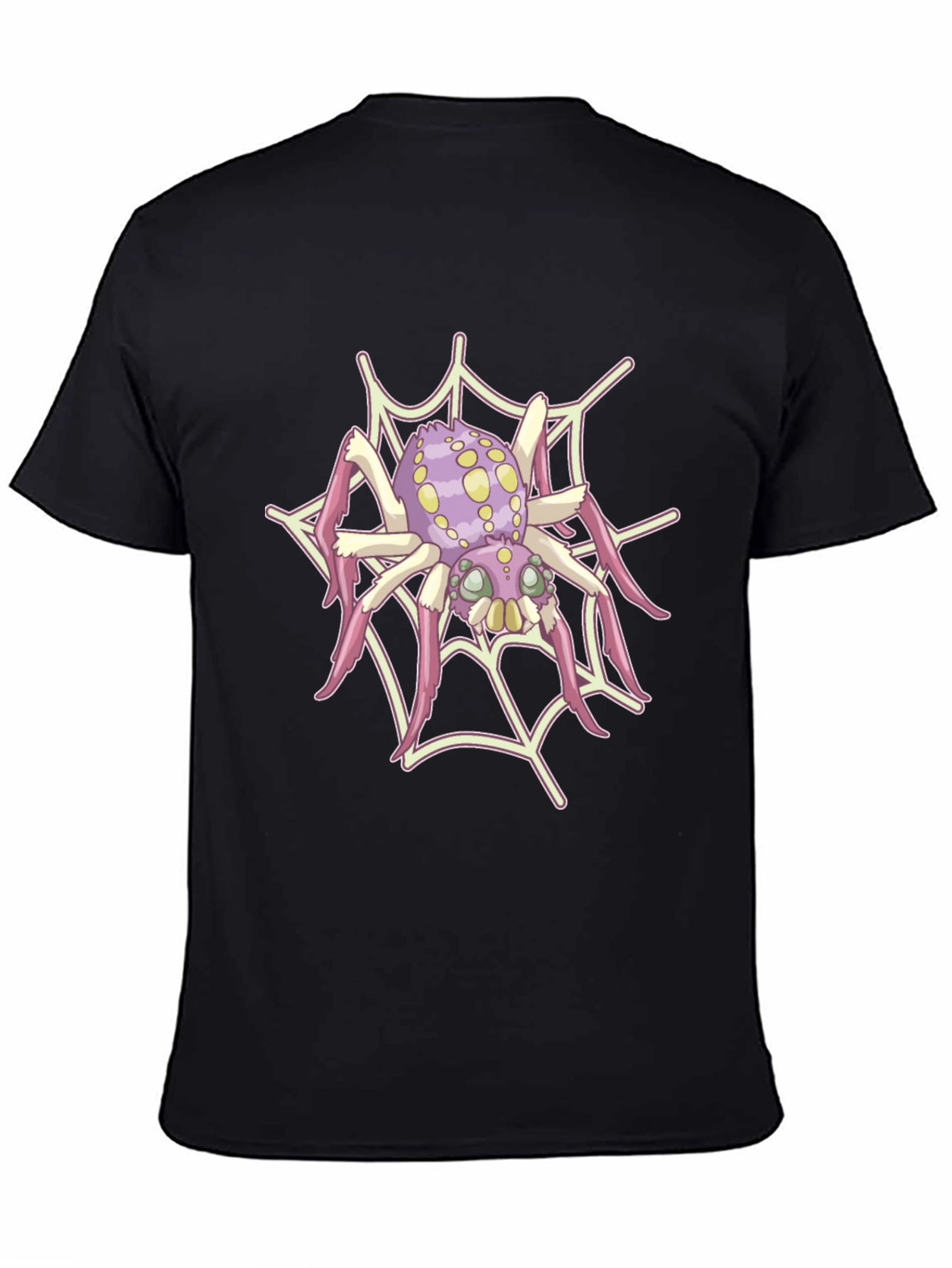 Spider Web Graphic Tee - Fun & Unique Design