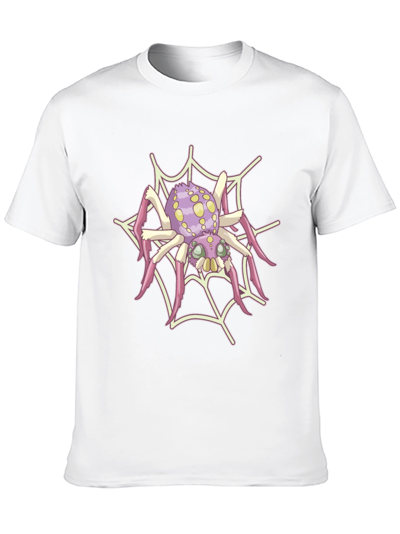 Spider Web Graphic Tee - Fun & Unique Design