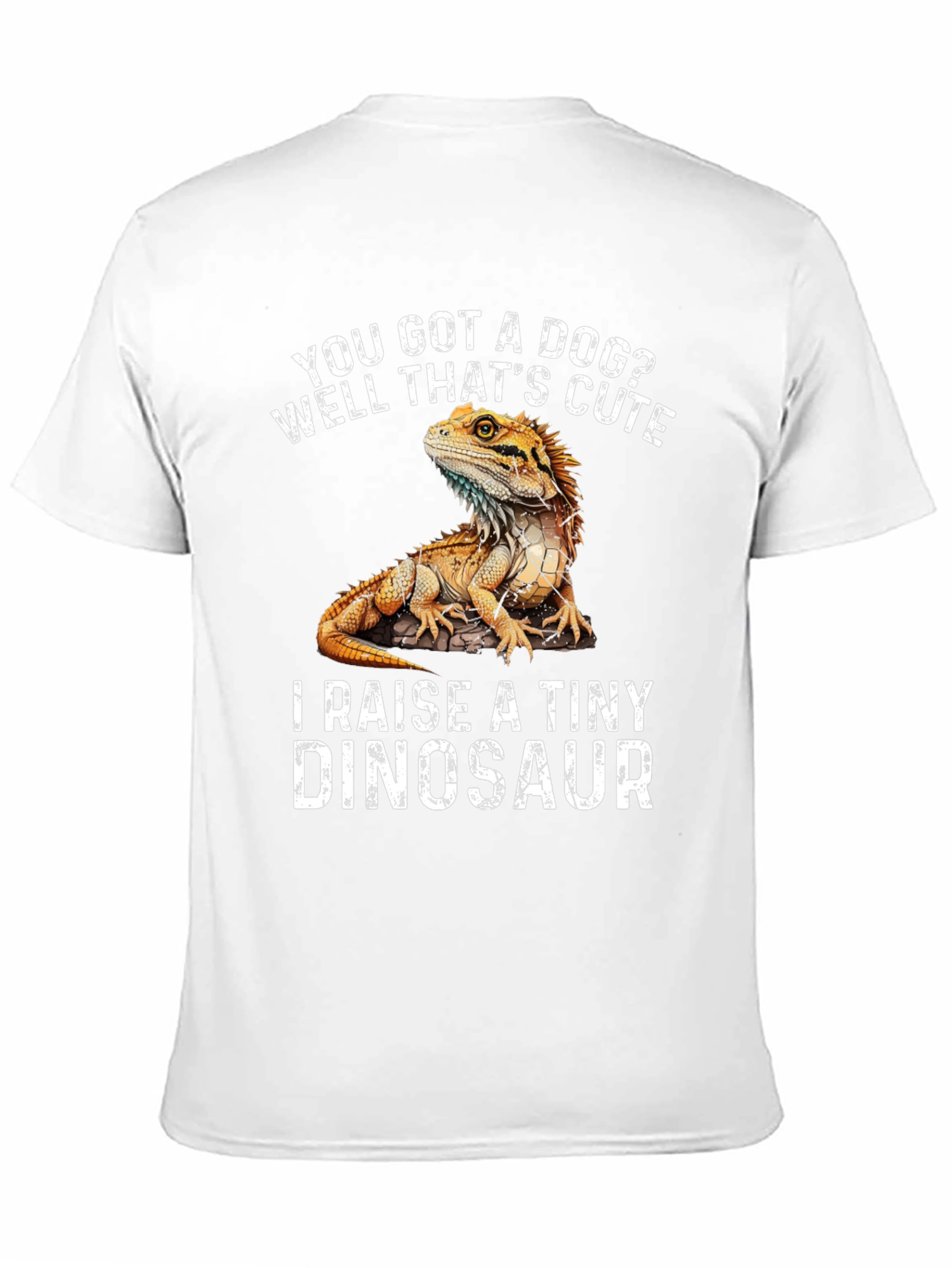Funny Bearded Dragon T-Shirt - Raise a Tiny Dinosaur