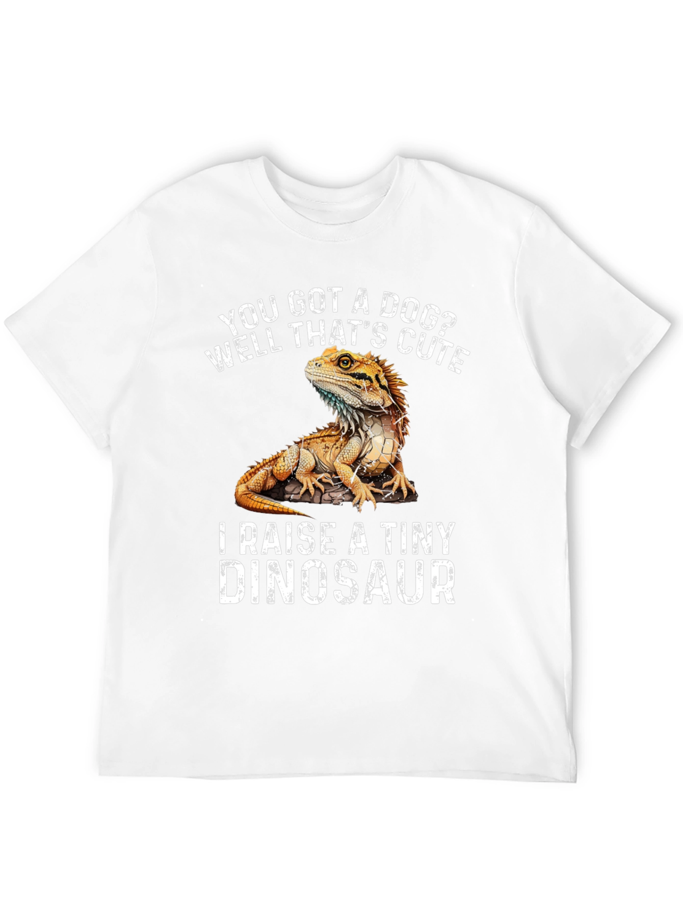 Funny Bearded Dragon T-Shirt - Raise a Tiny Dinosaur