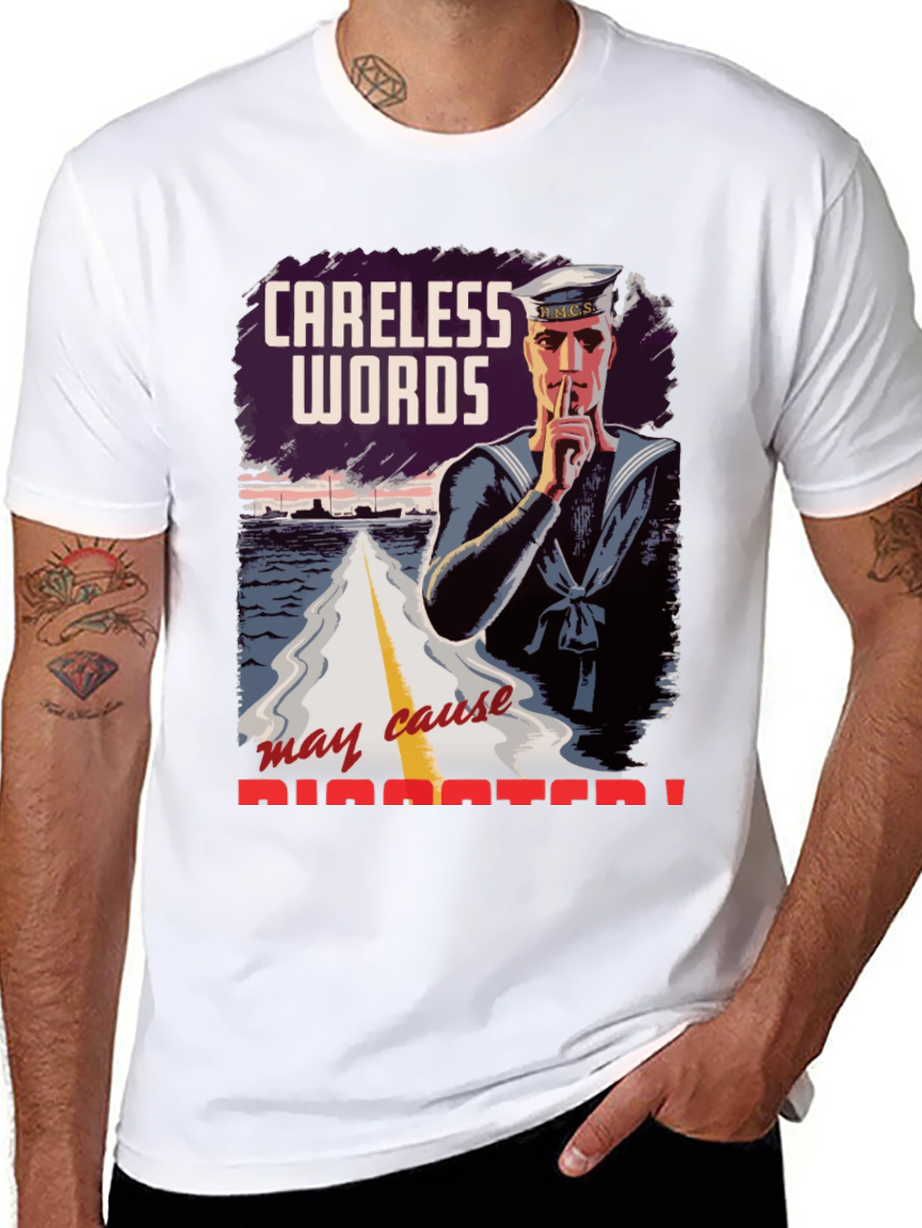 Careless Words Disaster T-Shirt